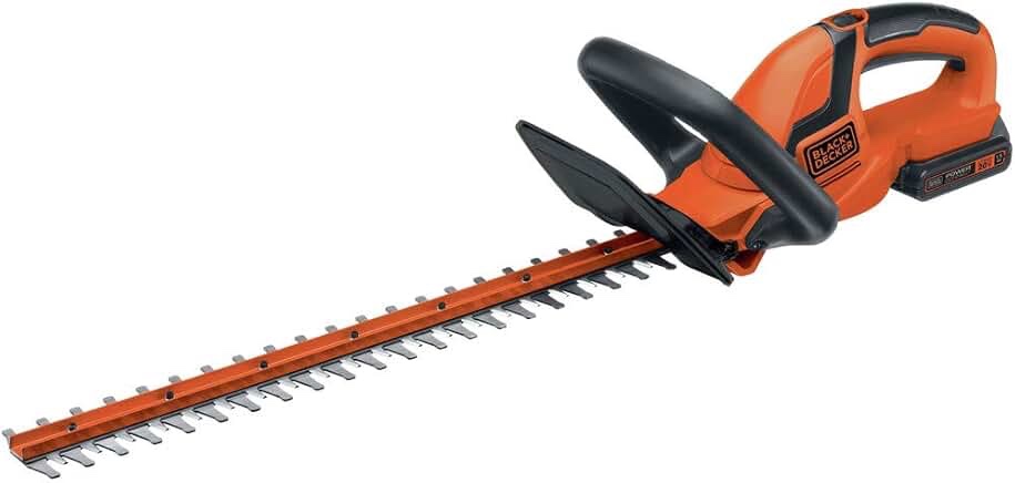 black and decker hedge trimmer 