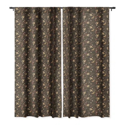 Luiza Polyester Blackout Curtain Pair (Set of 2).