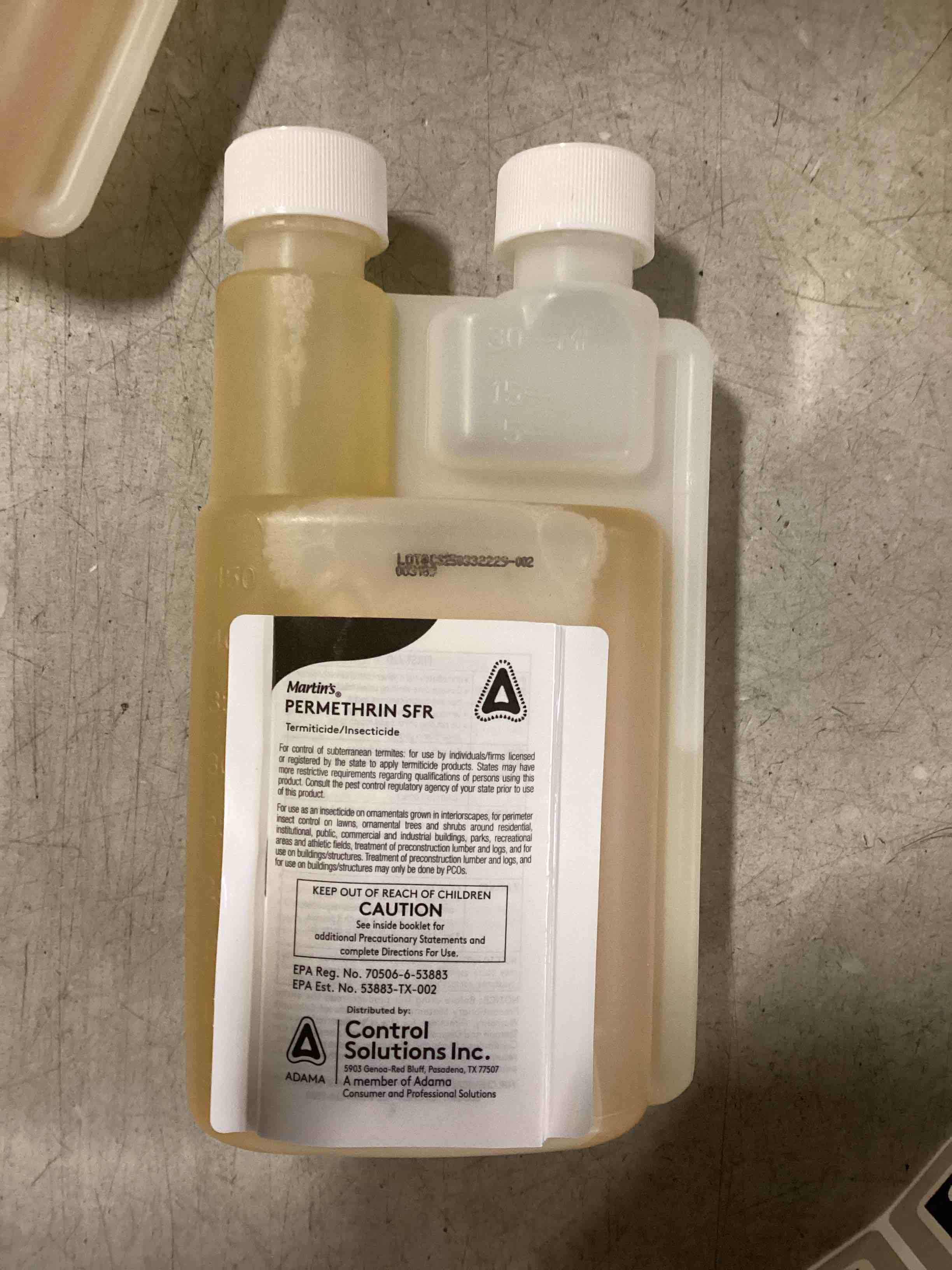 Condition photo showing New/Like New for Control Solutions Permethrin SFR , Termiticide/insecticide, 16 FL.OZ. (1 PT) 