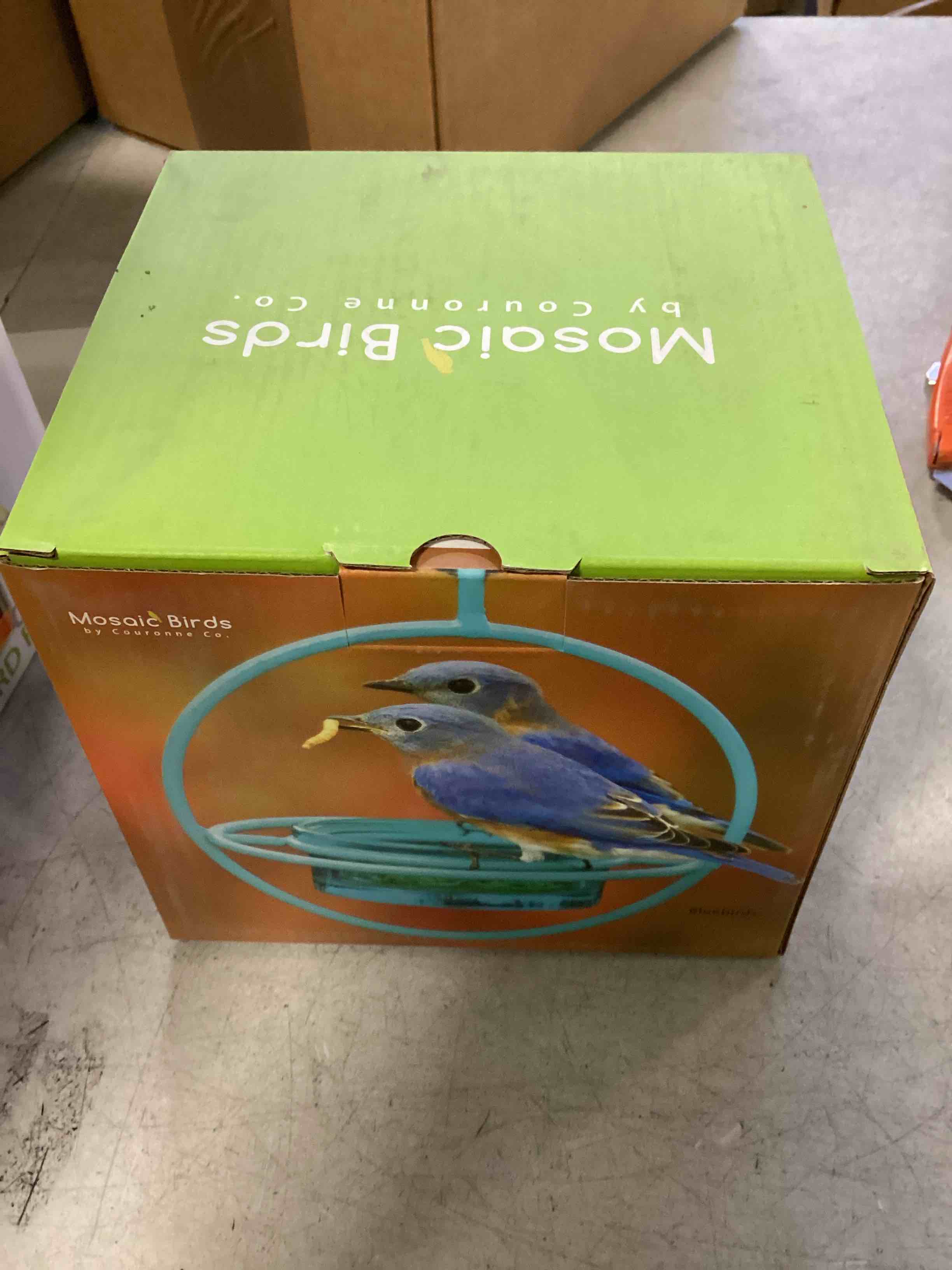 Condition photo showing New/Like New for Couronne M047-200-A Hummble Bold Bird Feeder Aqua
