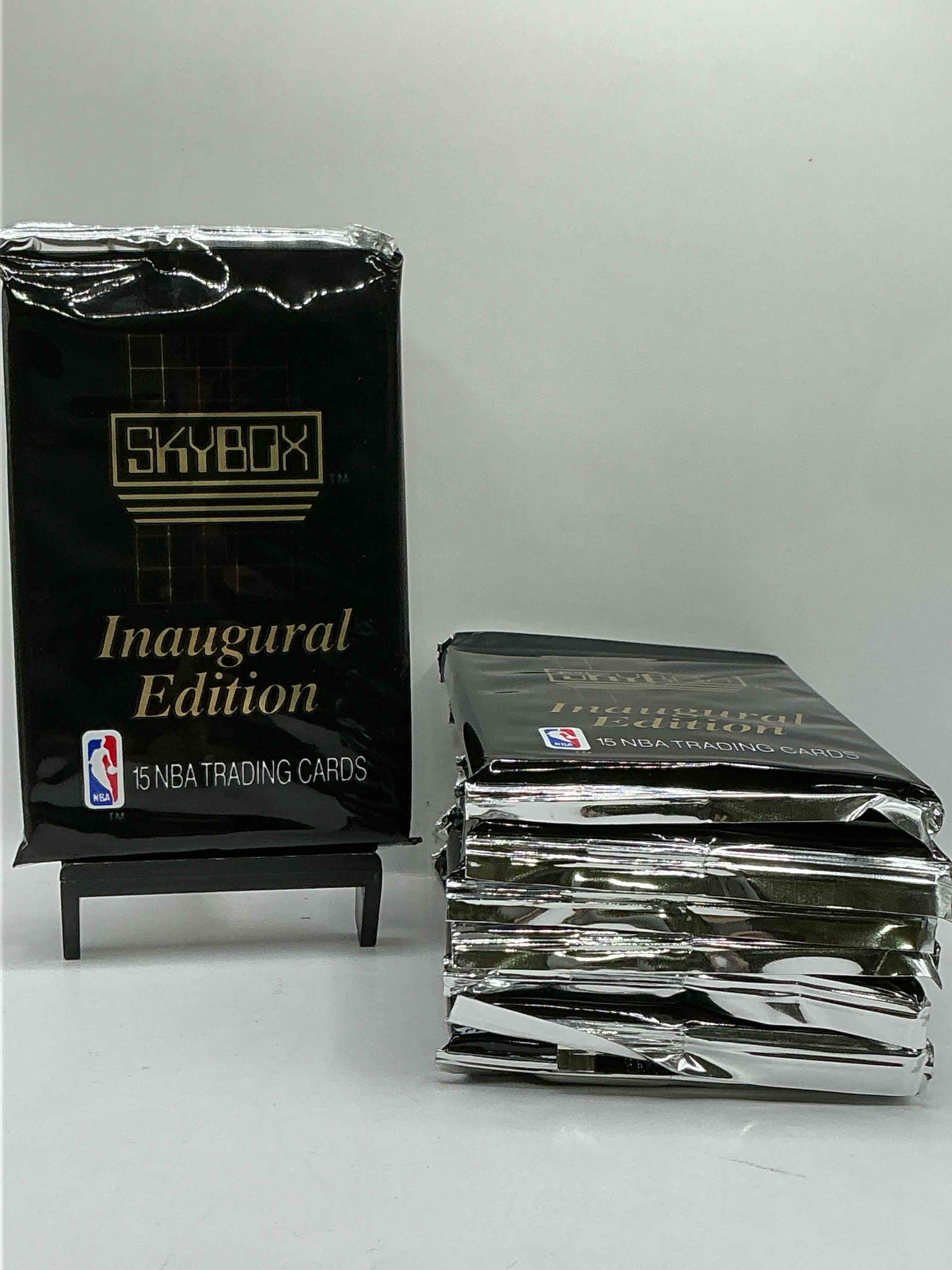 Let The Search Begin! MJ, Magic, Bird & More! Basketball Bonanza! 1990-91 NBA Skybox Series I Unopened Sports Card & Collectible Packs! Direct From Original Box!Search For Valuable Michael Jordan, Larry Bird & Magic Johnson Cards!