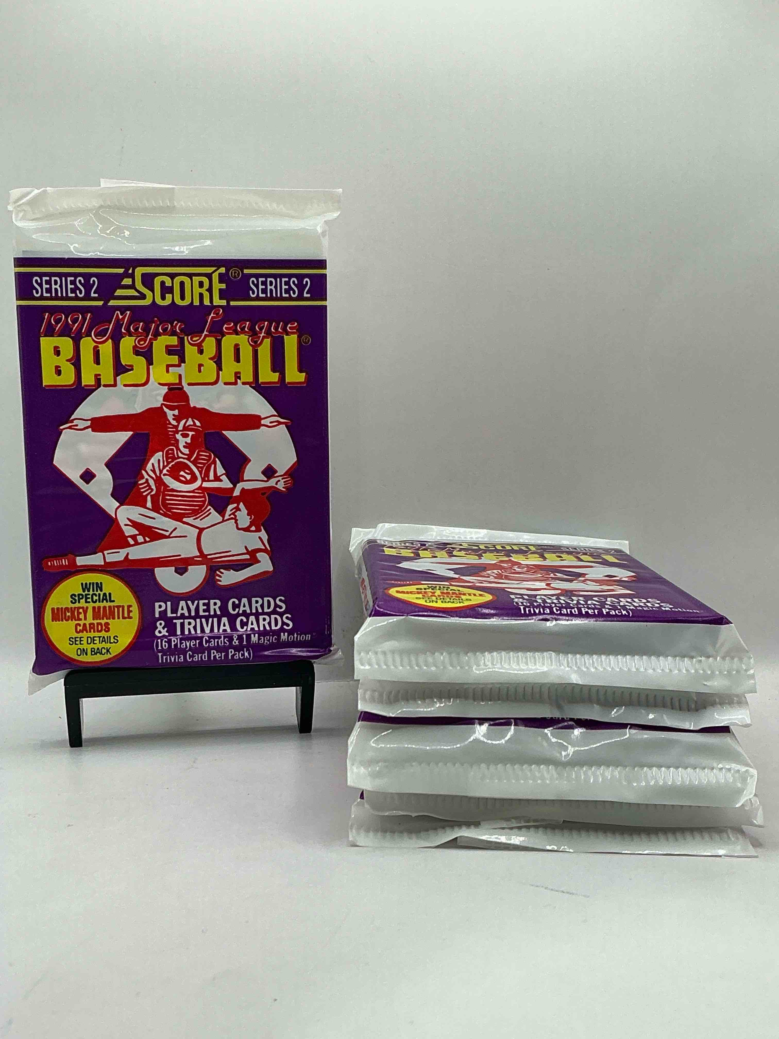 Signed Mickey Mantle? 1991 Score Baseball Unopened Packs! 2,493 Signed Mickey Mantle Cards From This Year Out There, Fetching Big Money If Pulled! Insanely Cool & Valuable Pocks With Stars & Rookies!