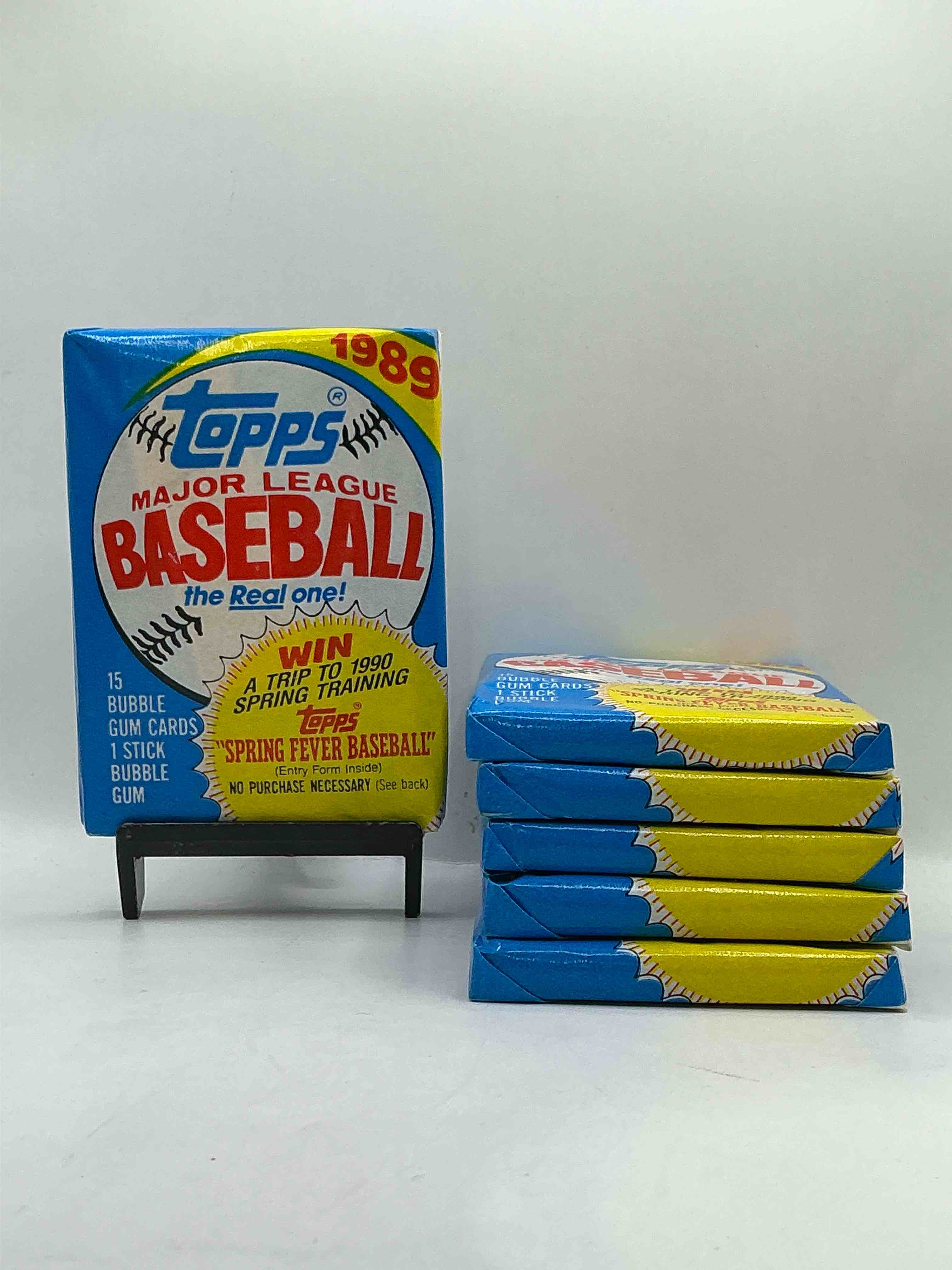 1989! Bo Jackson, Deion Sanders, Don Mattingly & More! Insane 1989 Topps Baseball Unopened Sports Card Collectible Wax Packs! Direct From Original Retail Case! Search For Valuable Randy Johnson Rookies!