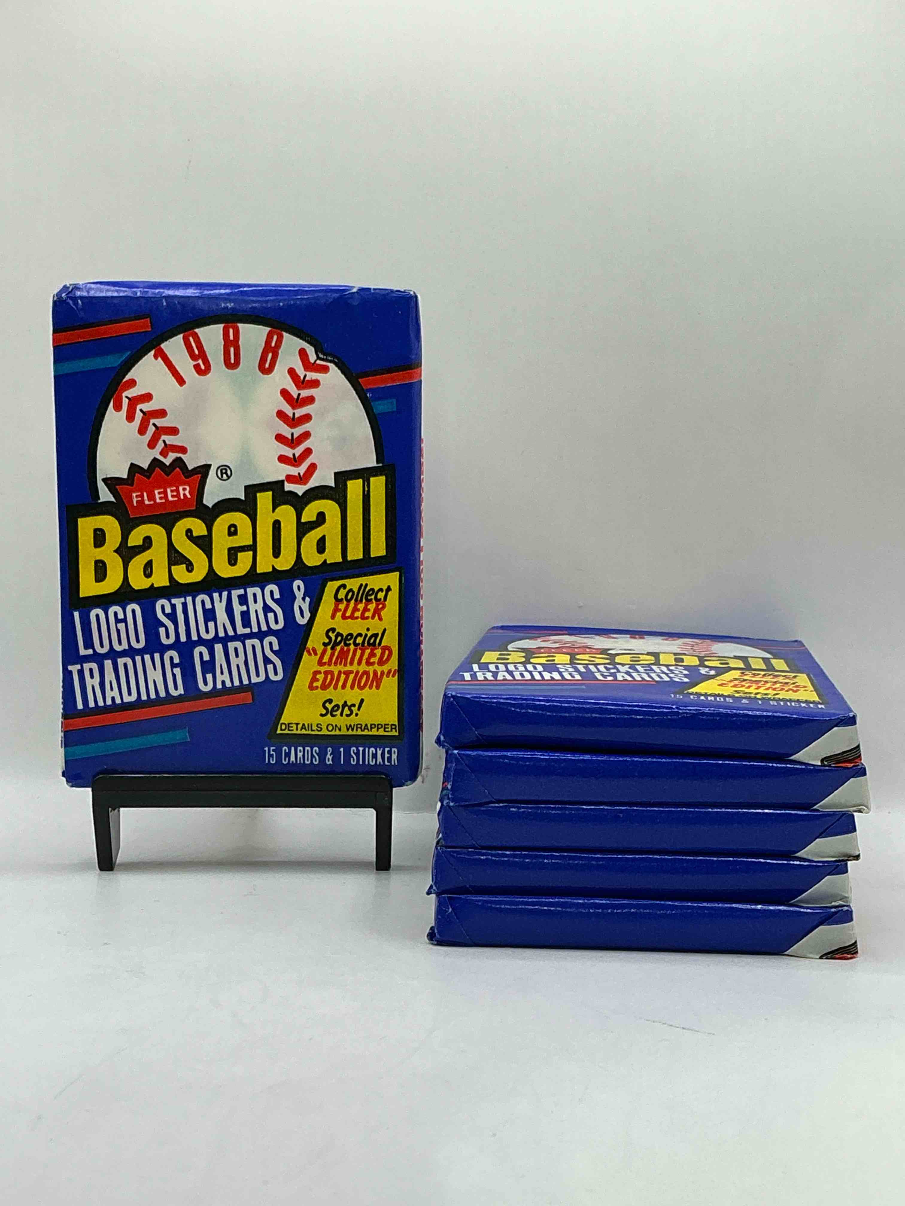 80's Vintage! 1988 Fleer Baseball Unopened Packs! Direct From Original Box! Search For Valuable Don Mattingly & Nolan Ryan Cards!