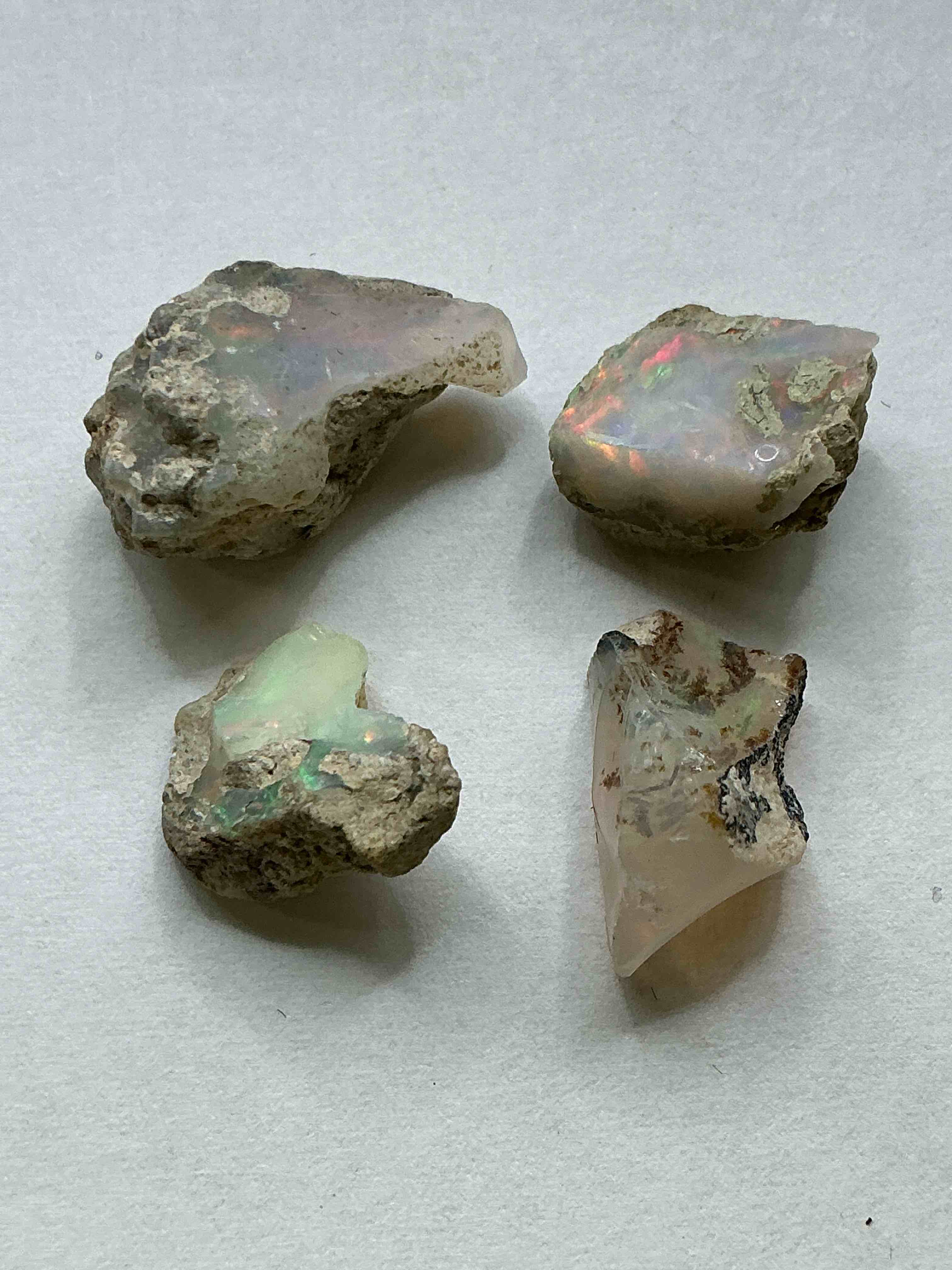Opal Precious Gemstone, Authentic! Opal Gèmstone, Cut And/Or Faceted & Polished! Opals Are Famous For Their. Stunning Clarity & Hues & Likely Originate From Ethiopia. Opals Are Believed To Promote Hope, Purity & Love. The U.S. Dime In Image Is For Size Reference Only (Not Included). Own An Amazing, Stunning, Unique Opal Gemstone!
