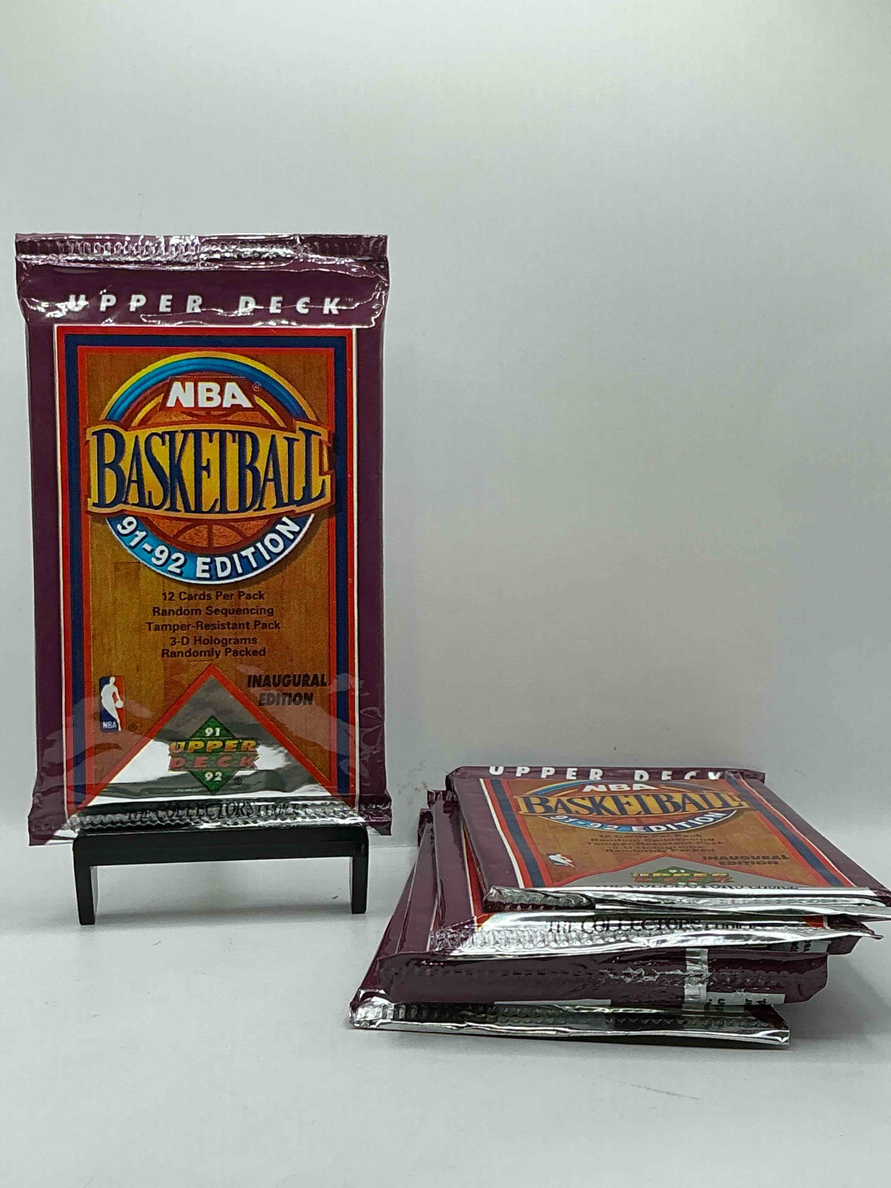 Michael Jordan?! 1991/92 NBA Upper Deck Basketball Sealed Sports Card Collectible Pack, Direct From Original Retail Case! Search For Valuable Michael Jordan #44, Magic vs. Jordan Card #34 & So Many Other Cool Cards! Hard To Find & Drying Up!