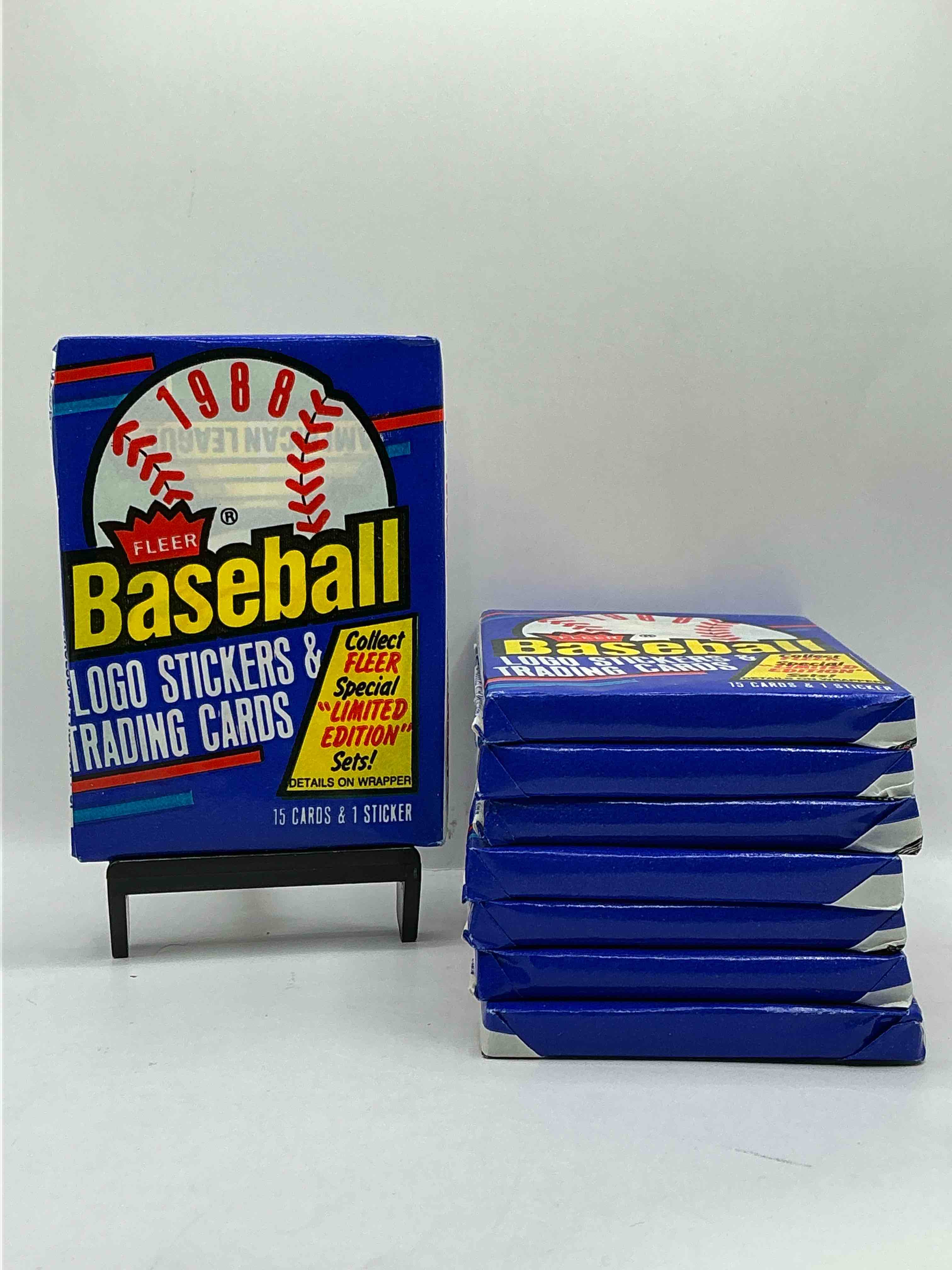 80's Vintage! 1988 Fleer Baseball Unopened Packs! Direct From Original Box! Search For Valuable Don Mattingly & Nolan Ryan Cards!