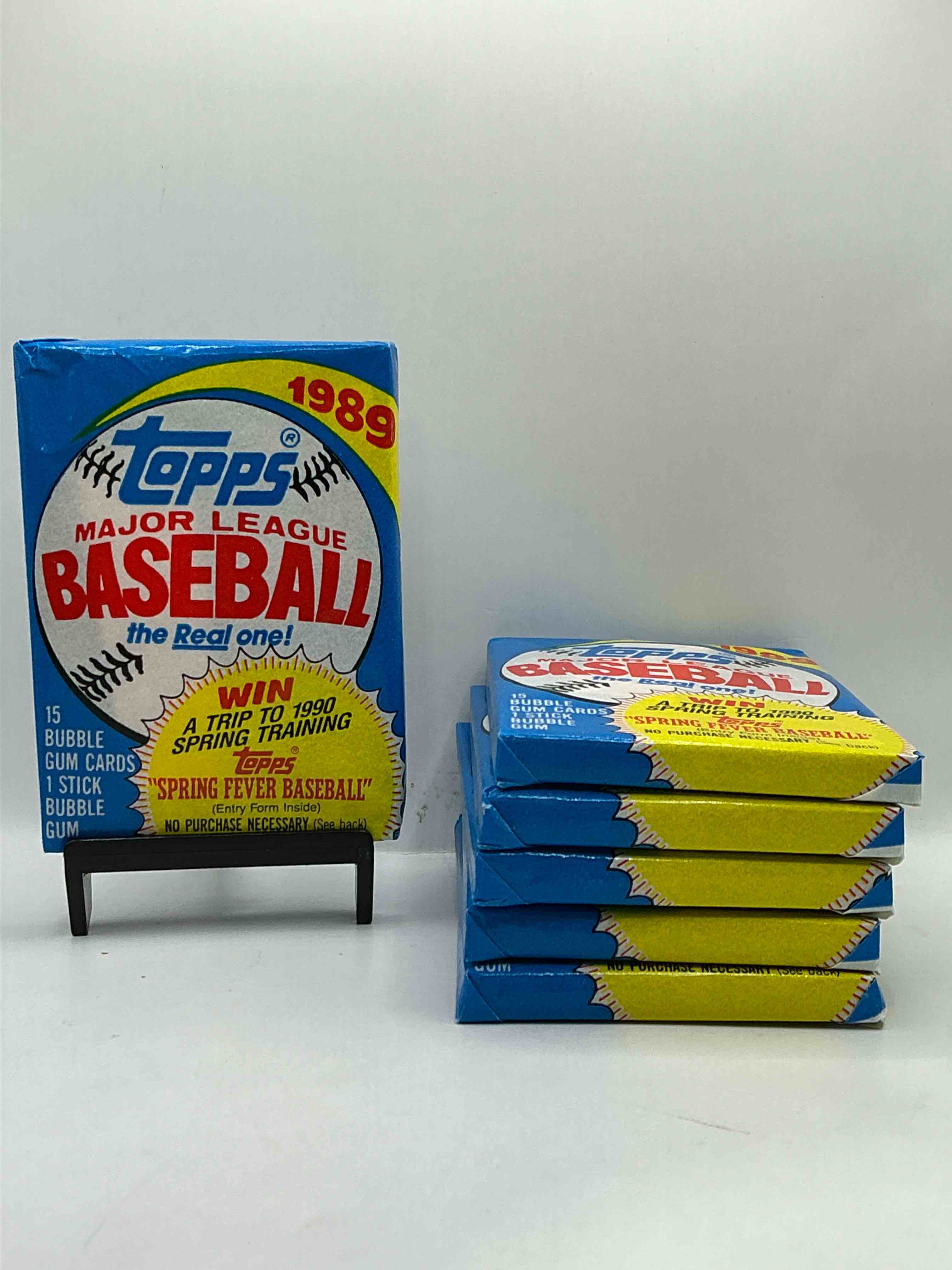 1989! Bo Jackson, Deion Sanders, Don Mattingly & More! Insane 1989 Topps Baseball Unopened Sports Card Collectible Wax Packs! Direct From Original Retail Case! Search For Valuable Randy Johnson Rookies!