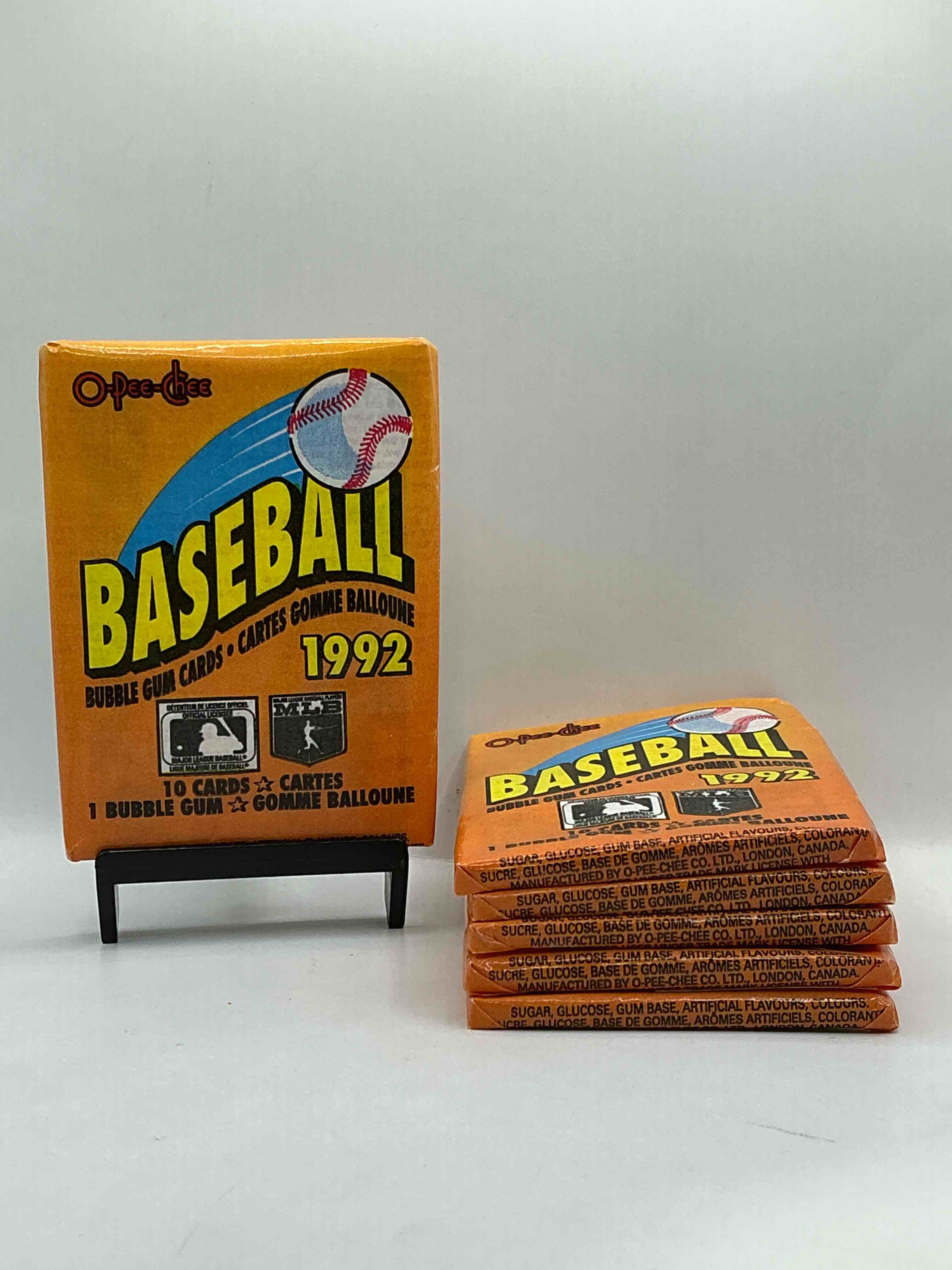 1992 Premier Baseball O-Pee-Chee Packs! These Packs Are The Rare Canadian Version Of Baseball Packs, Making Them More Rare!