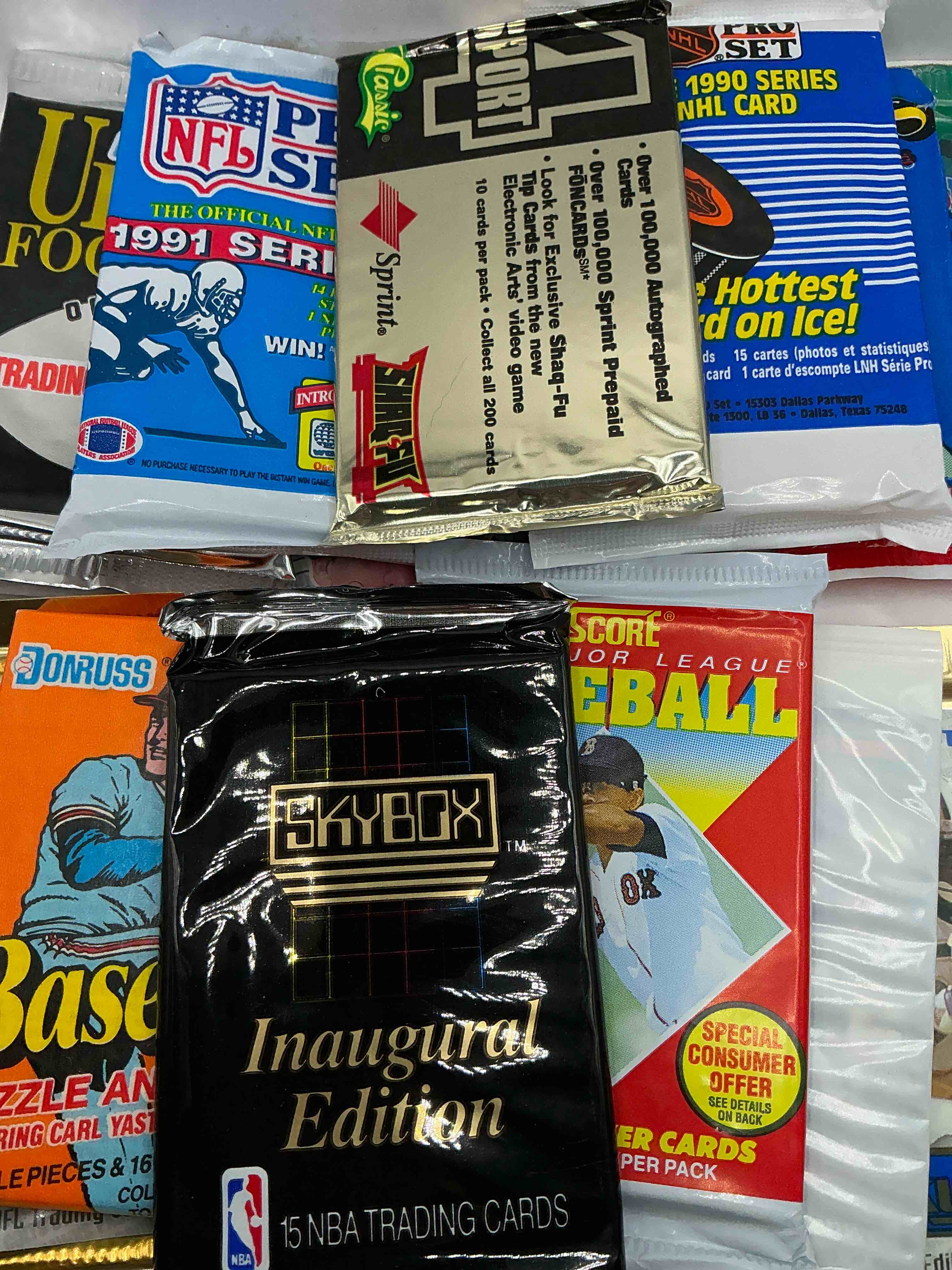 Pack Palooza! All Different Sports & Years! Baseball, Hockey, Football & So Many More! Pack Variety!