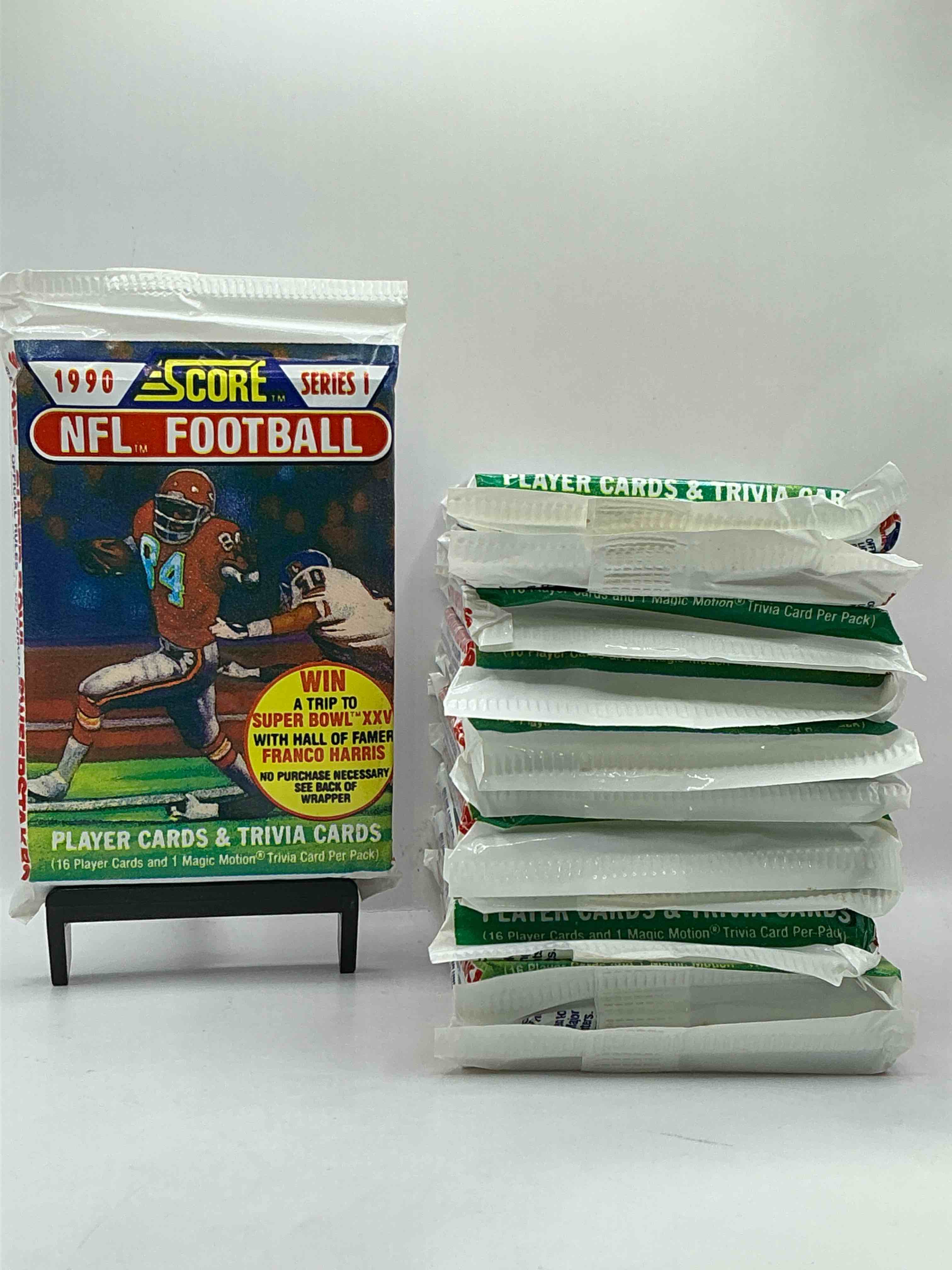 Emmitt Smith Rookie!? In Perfect Condition Worth Hundreds! 1990 Score Football Unopened Collectible Sports Card Packs! Direct From Original Bax! Look For Valuable Emmitt Smith Rookie Cards! Let The Search Begin!