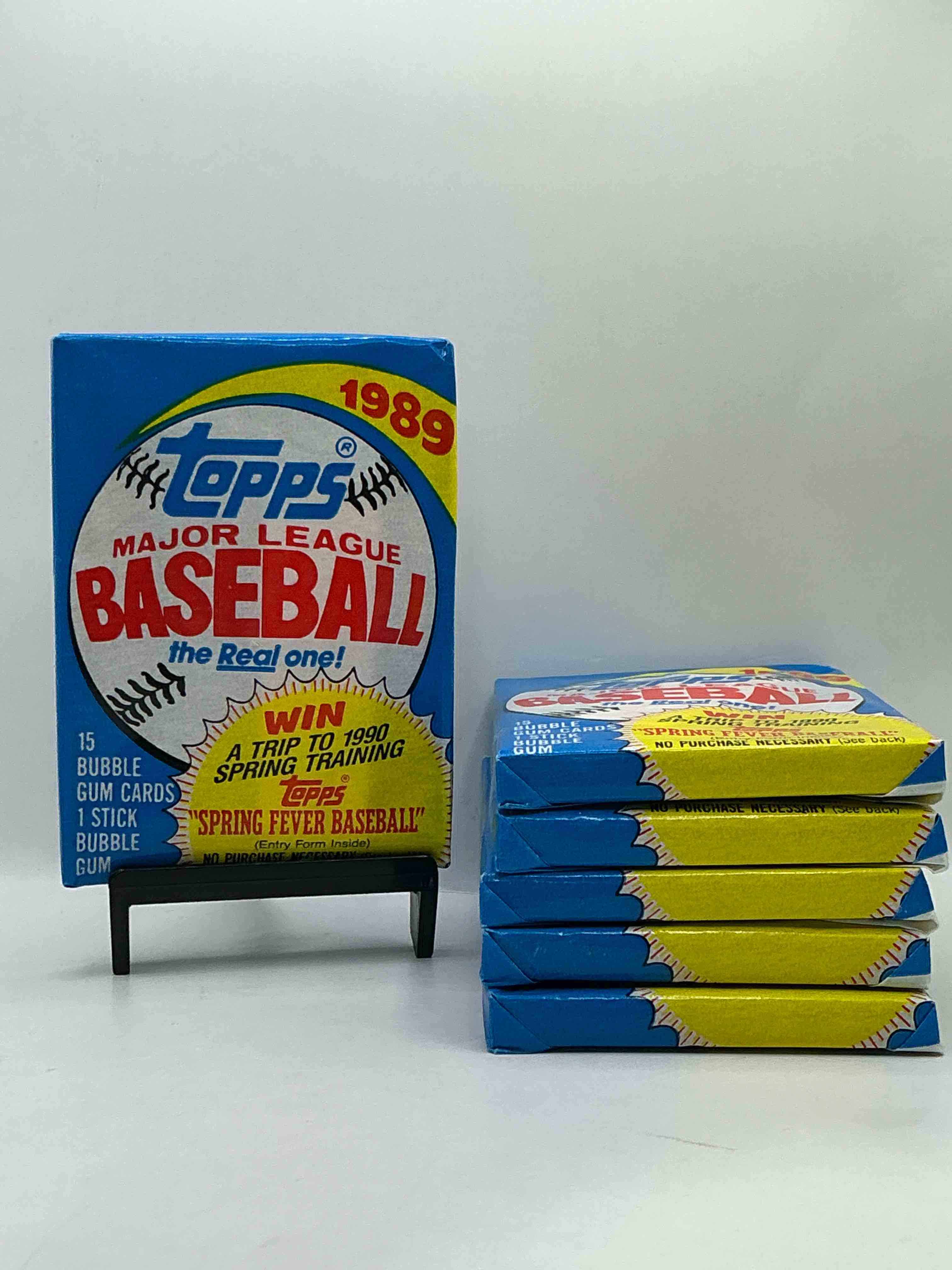 1989! Bo Jackson, Deion Sanders, Don Mattingly & More! Insane 1989 Topps Baseball Unopened Sports Card Collectible Wax Packs! Direct From Original Retail Case! Search For Valuable Randy Johnson Rookies!