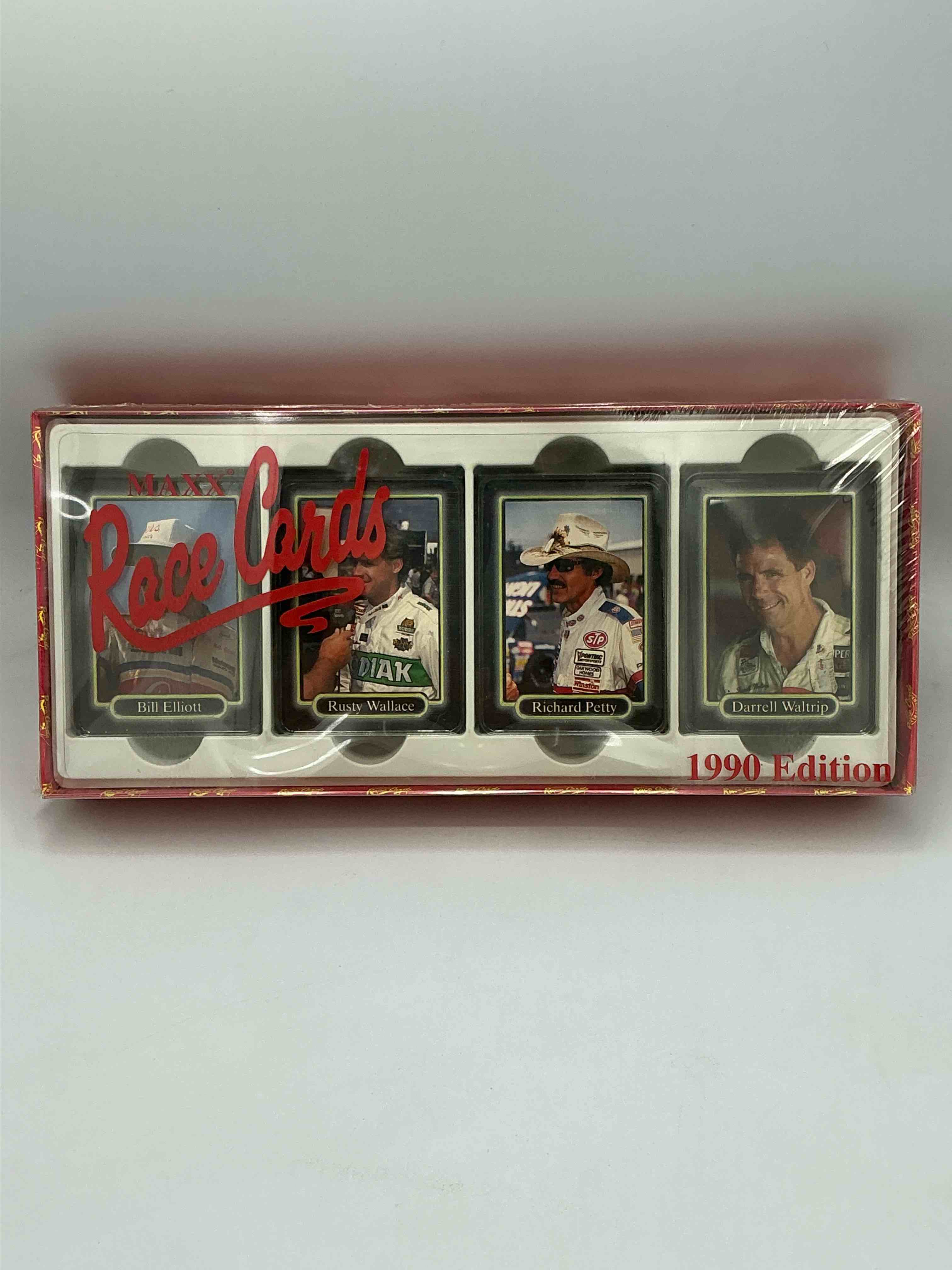 1990 NASCAR Card Hobby Set!  An Awesome Rare Gift For The NASCAR Fan, Sealed 1990 Edition 200 Card Complete NASCAR Hobby Set, Still Wrapped Just Like Its 1990! 