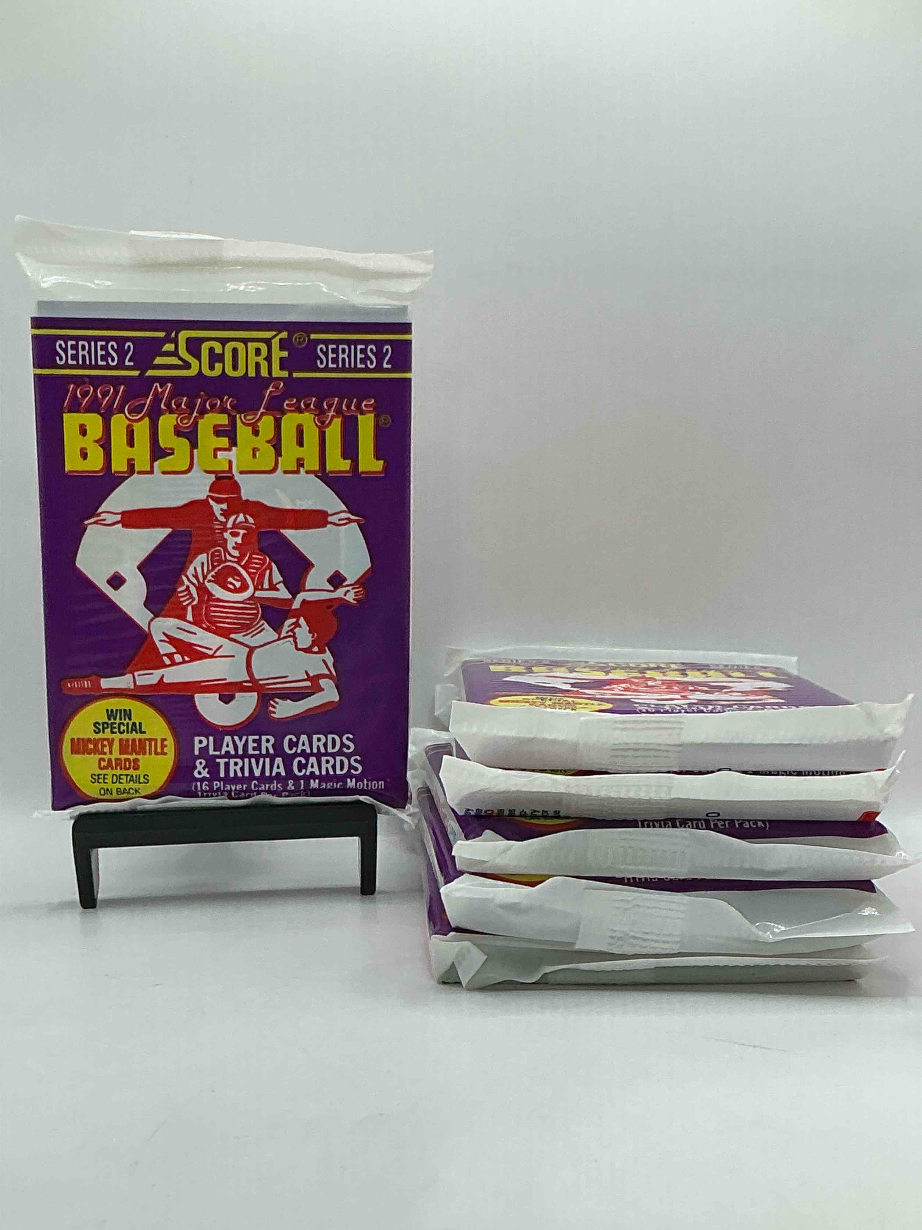 Signed Mickey Mantle? 1991 Score Baseball Unopened Packs! 2,493 Signed Mickey Mantle Cards From This Year Out There, Fetching Big Money If Pulled! Insanely Cool & Valuable Pocks With Stars & Rookies!