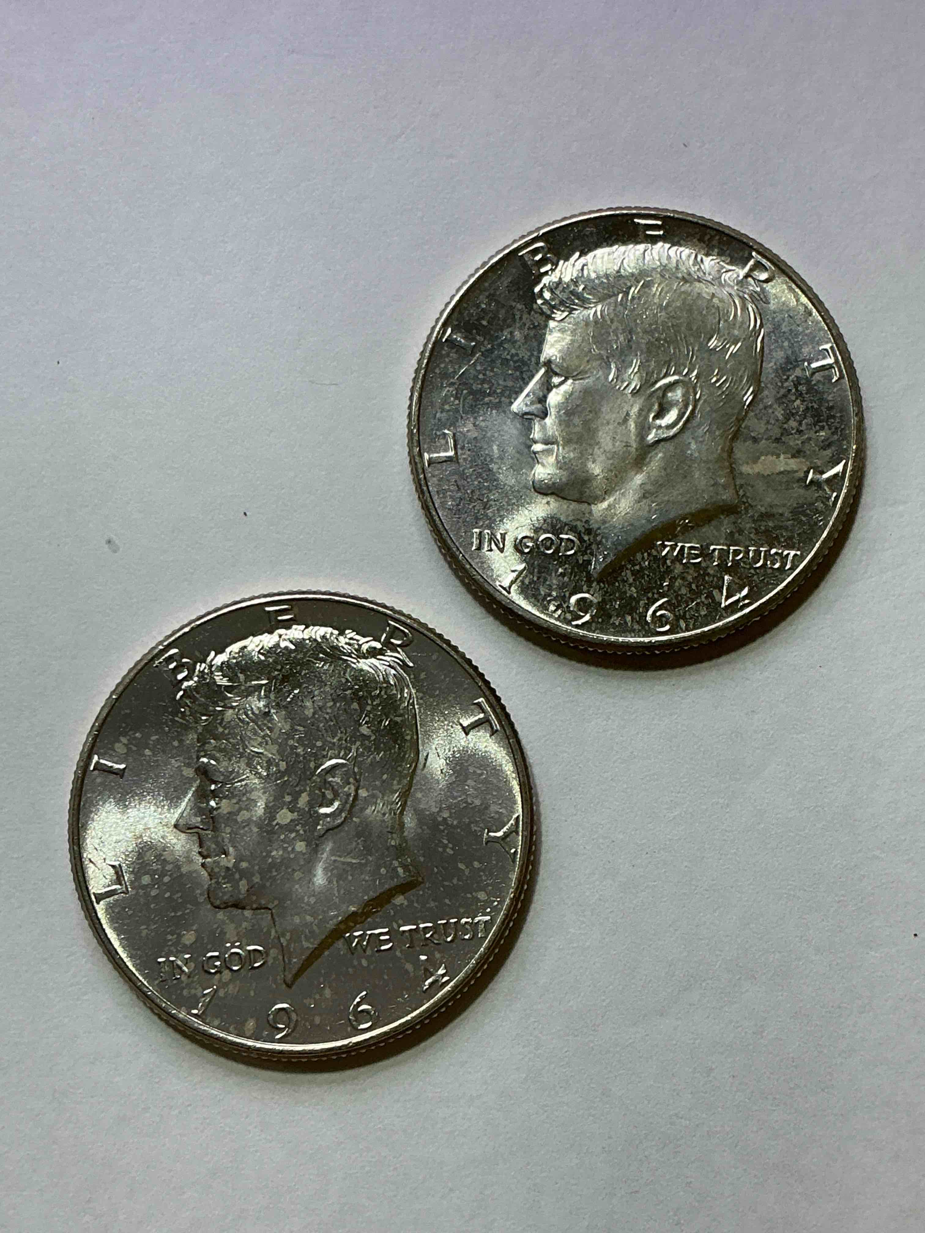 1964 Rare Kennedy 90% Silver Wow! Did you know that 1964 Is The ONLY Year Kennedy Half Dollars Are 90% Silver?! When JFK Was Assassinated In 1963 The U.S. Mint Rushed To Make a Coin In His Honor. They Replaced The Franklin Half Dollar With A Kennedy Version In 1964. After 1964 Kennedy Half Dollars Were Made With 40% Silver Before Eventually Having No Silver At All. 1964 Is THE YEAR To Collect Kennedy Half Dollars If You Are Investing In U.S. Fine Silver! Check Out This Rare 1964 Kennedy Half Dollar In EXCELLENT Condition!
