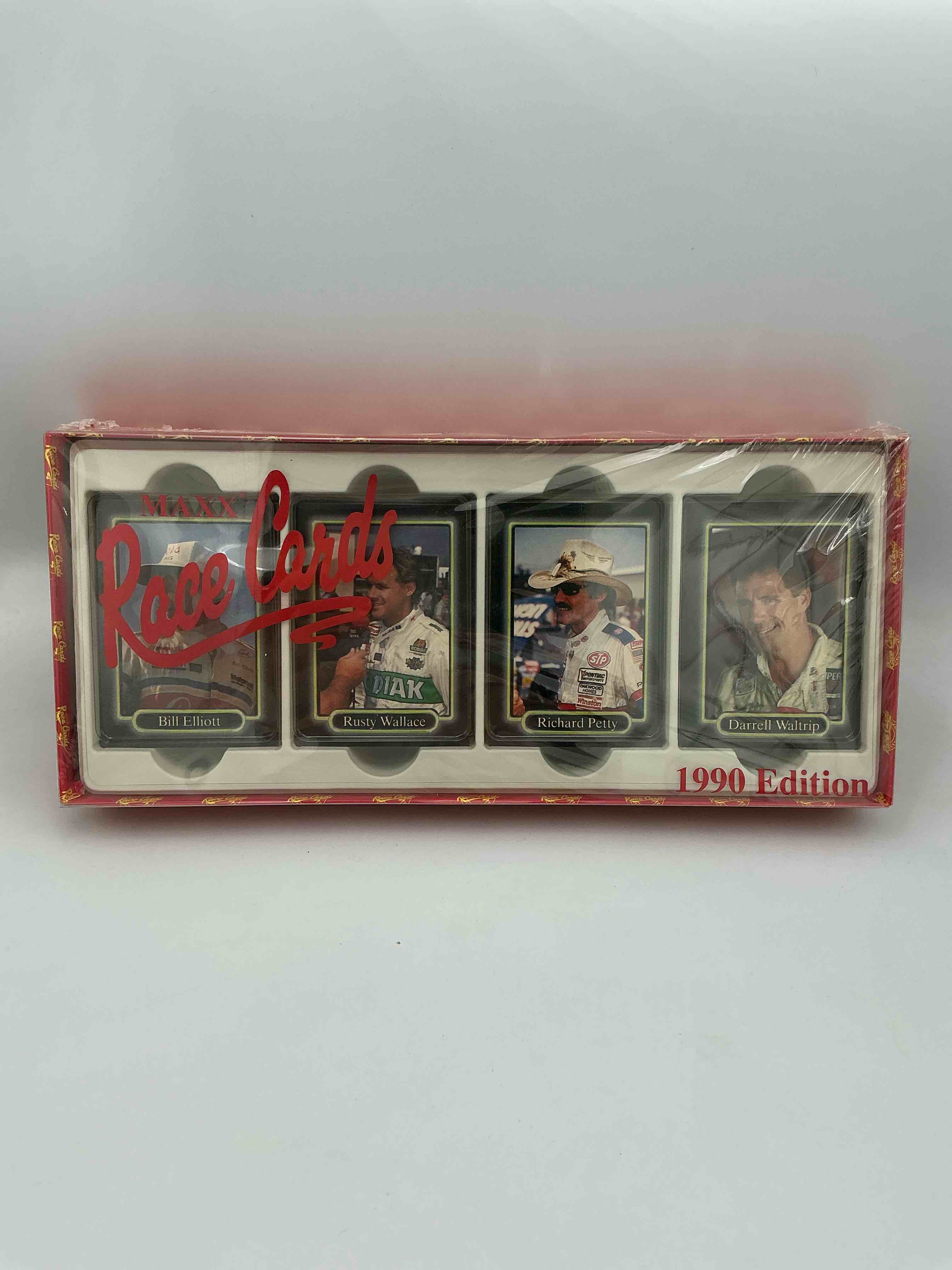 1990 NASCAR Card Hobby Set!  An Awesome Rare Gift For The NASCAR Fan, Sealed 1990 Edition 200 Card Complete NASCAR Hobby Set, Still Wrapped Just Like Its 1990! 