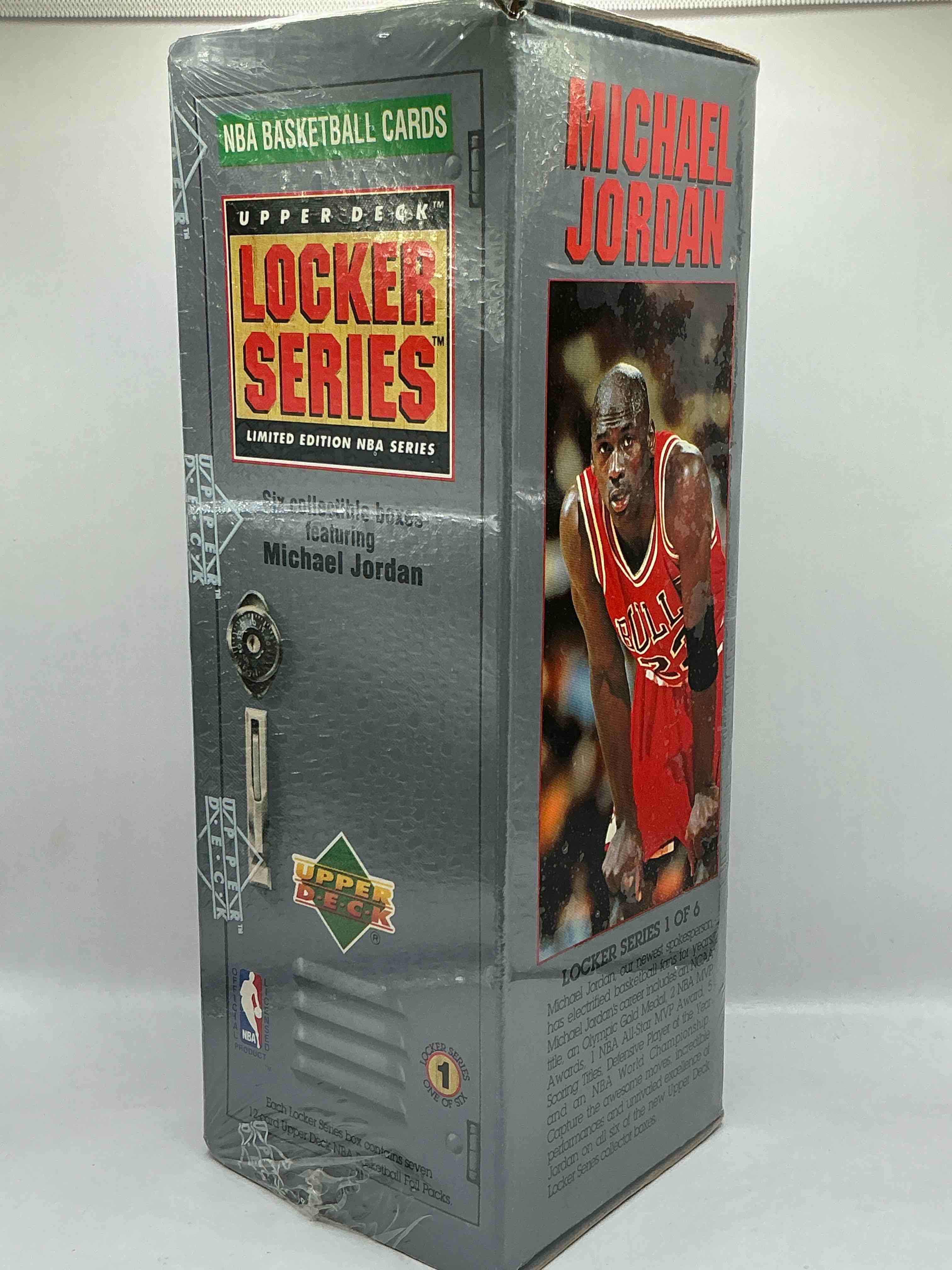 Super Cool… Ultra Rare Locker Series Michael Jordan Limited Edition Boxes! 1991 Upper Deck Basketball Packs Inside! This Is A Steal Of A Deal! Collect The GOAT!