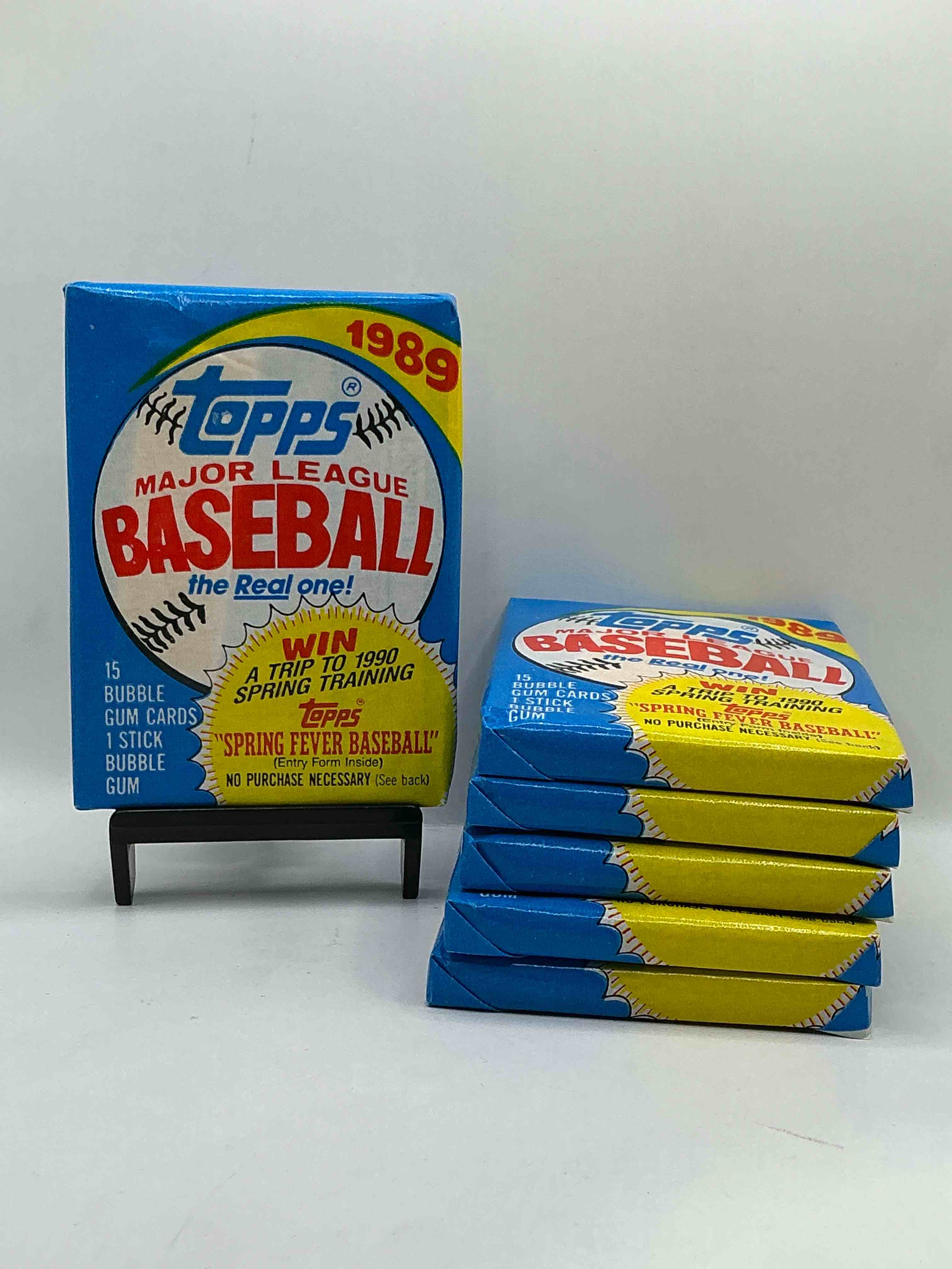 1989! Bo Jackson, Deion Sanders, Don Mattingly & More! Insane 1989 Topps Baseball Unopened Sports Card Collectible Wax Packs! Direct From Original Retail Case! Search For Valuable Randy Johnson Rookies!