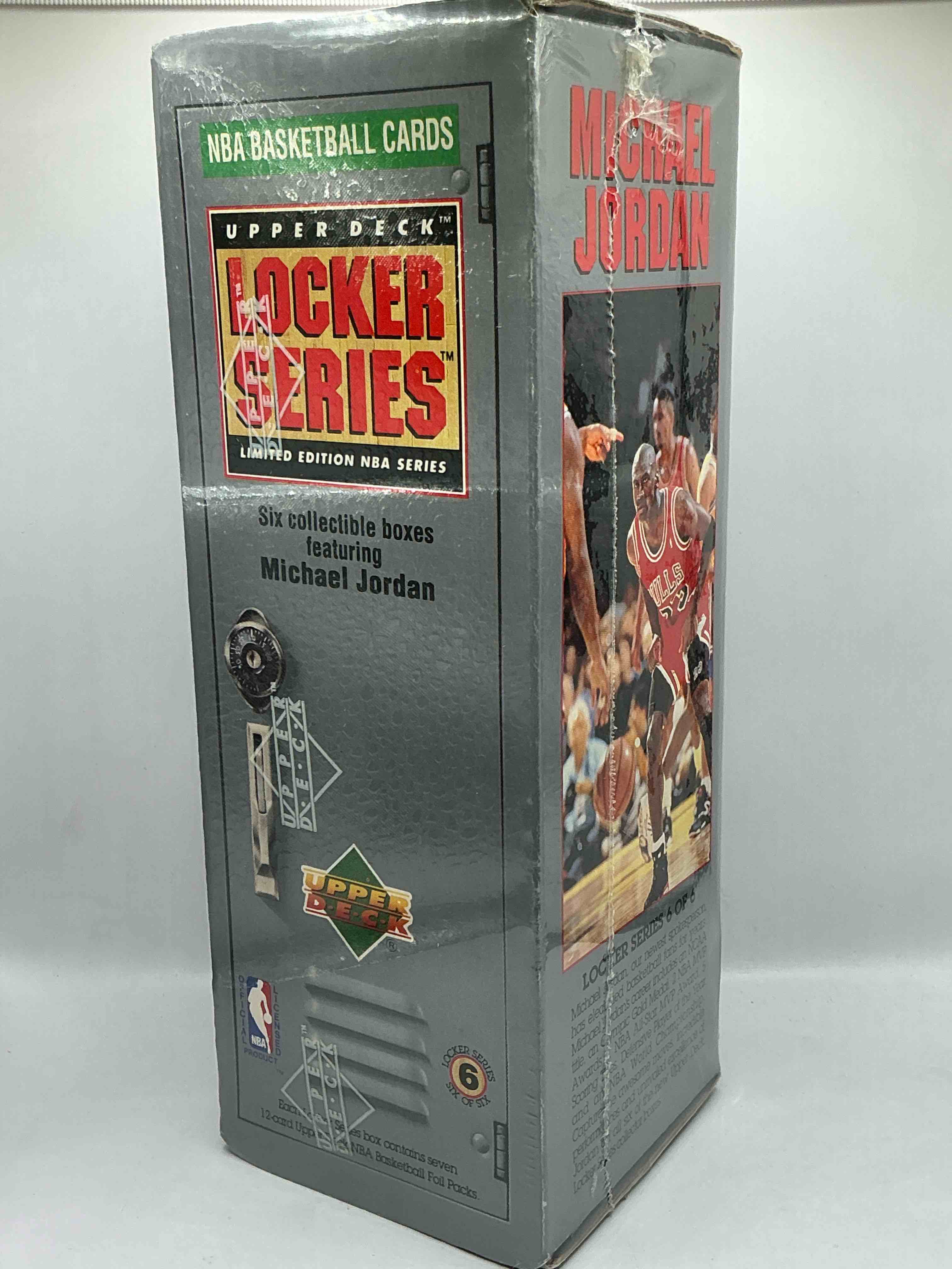 Michael Jordan Ultra Rare Locker Series Limited Edition NBA Series Packs! This Ultra Rare Box Consists Of 1991 Upper Deck Basketball Packs!