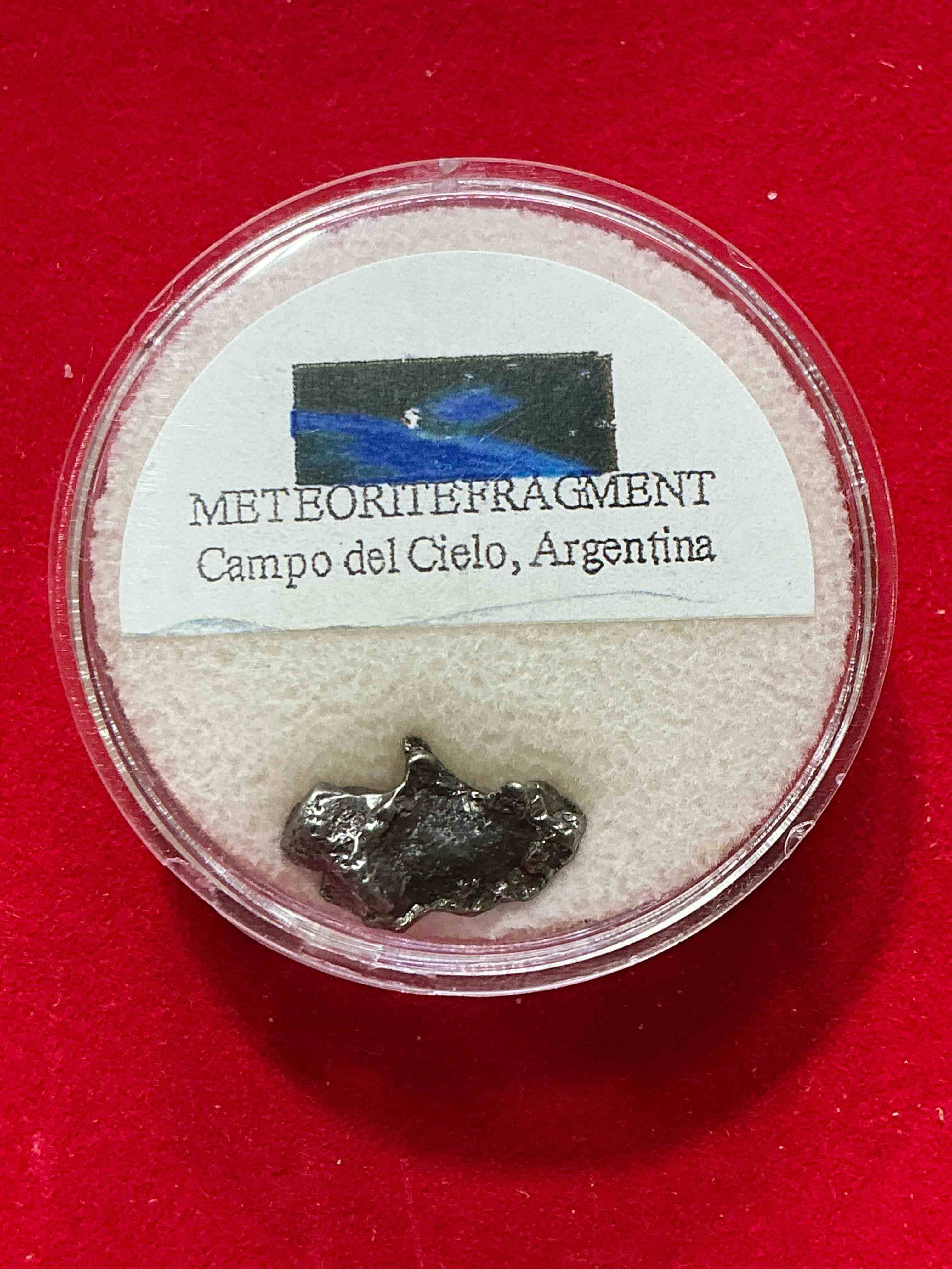 Meteorite, Authentic & Very Rare! Genuine Meteorite Fragment Discovered In Argentina In The Year 1571! This Meteorite Is Thought To Have Fallen From Space To Earth Around 4,000-6,000 Years Ago! Your Chance To Own An Authentic, Super Rare, Meteorite Fragment From Outer Space!