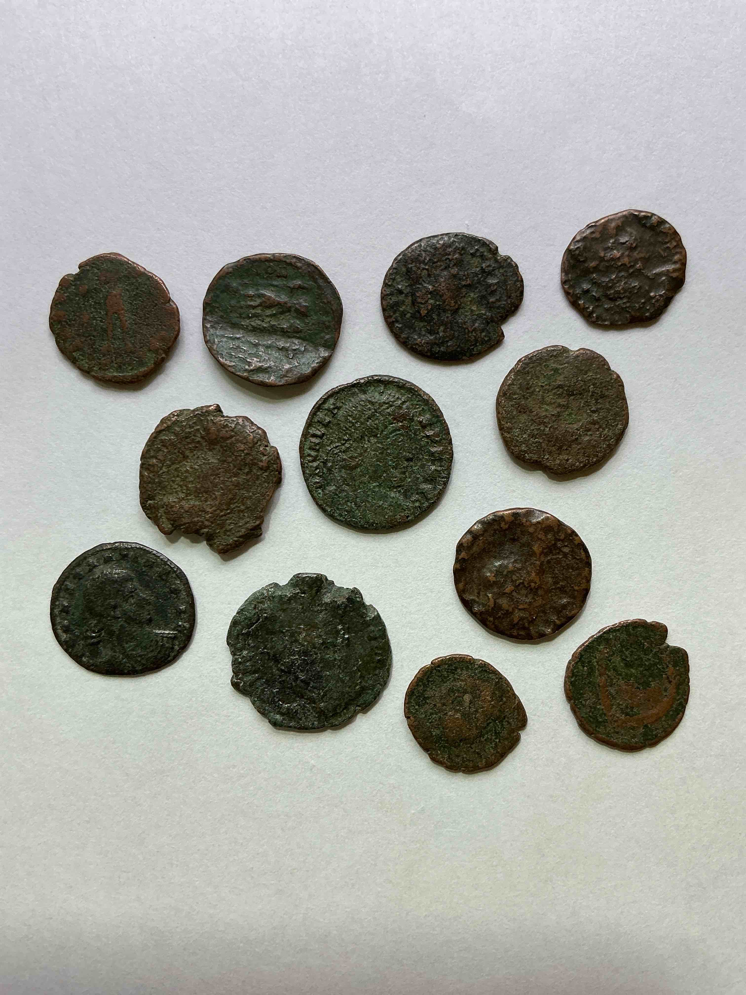 Ancient Roman Coins! 1,600-1,700 YEARS OLD Approximately! Check Out These Amazing Authentic Pieces Of History, Ancient Roman Bronze Coins From The Approx 300 to 400 A.D Era... Serious Pieces Of History & Serious Collector Items! Own Authentic Pieces Of Ancient History!