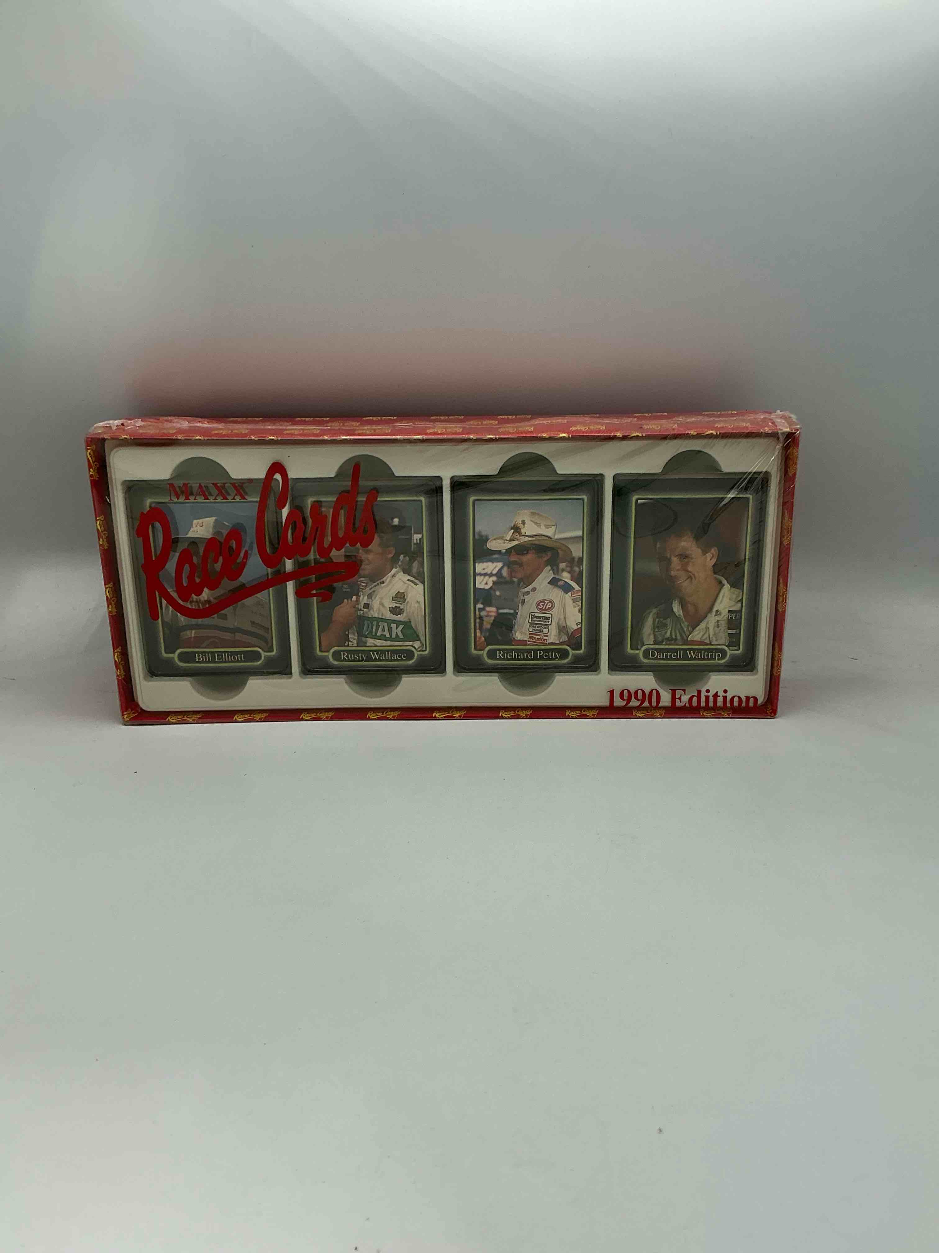 1990 NASCAR Card Hobby Set!  An Awesome Rare Gift For The NASCAR Fan, Sealed 1990 Edition 200 Card Complete NASCAR Hobby Set, Still Wrapped Just Like Its 1990! 