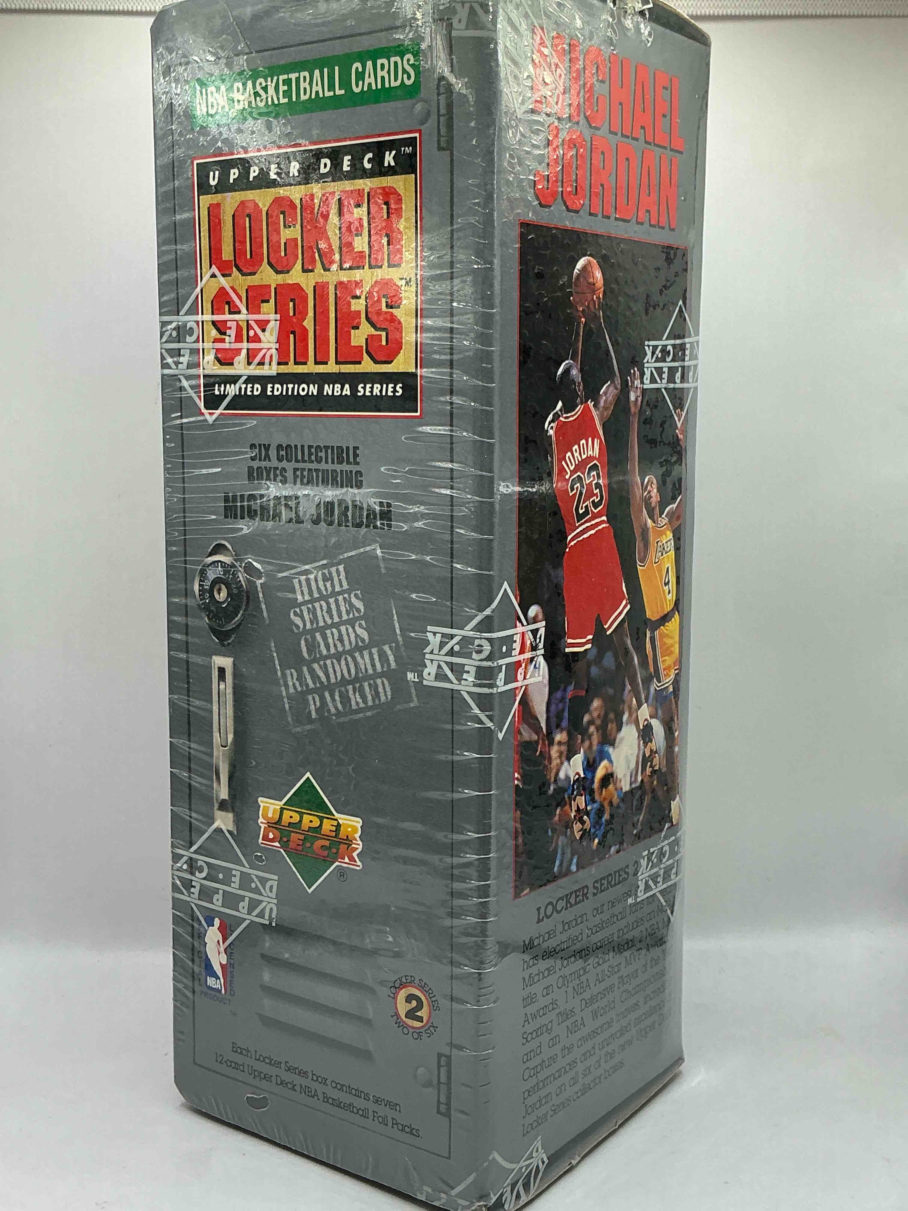NBA Upper Deck Limited Edition Locker Series… Michael Jordan Locker Box With Packs Inside! Ultra Rare Collectible… With 1991/92 Upper Deck Packs Inside! WOW! Collect The GOAT! Locker Series! 