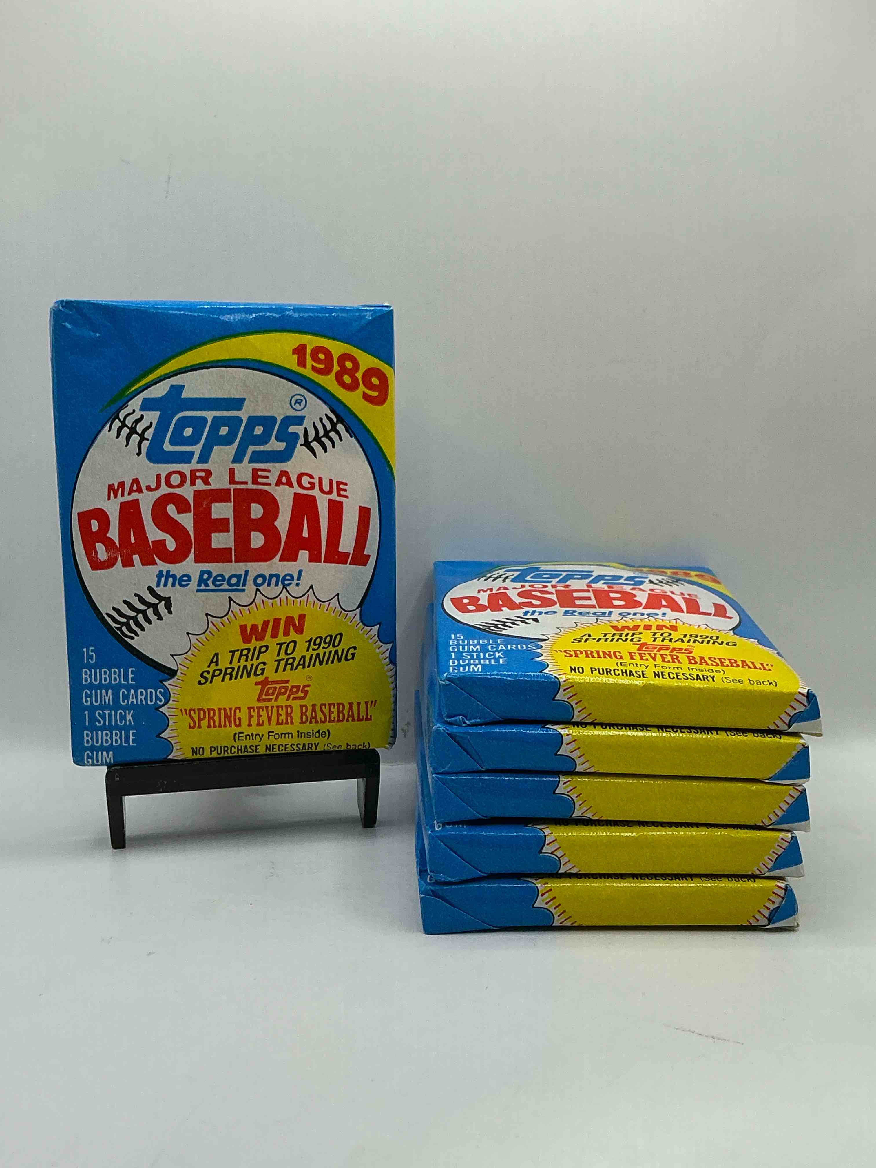 1989! Bo Jackson, Deion Sanders, Don Mattingly & More! Insane 1989 Topps Baseball Unopened Sports Card Collectible Wax Packs! Direct From Original Retail Case! Search For Valuable Randy Johnson Rookies!