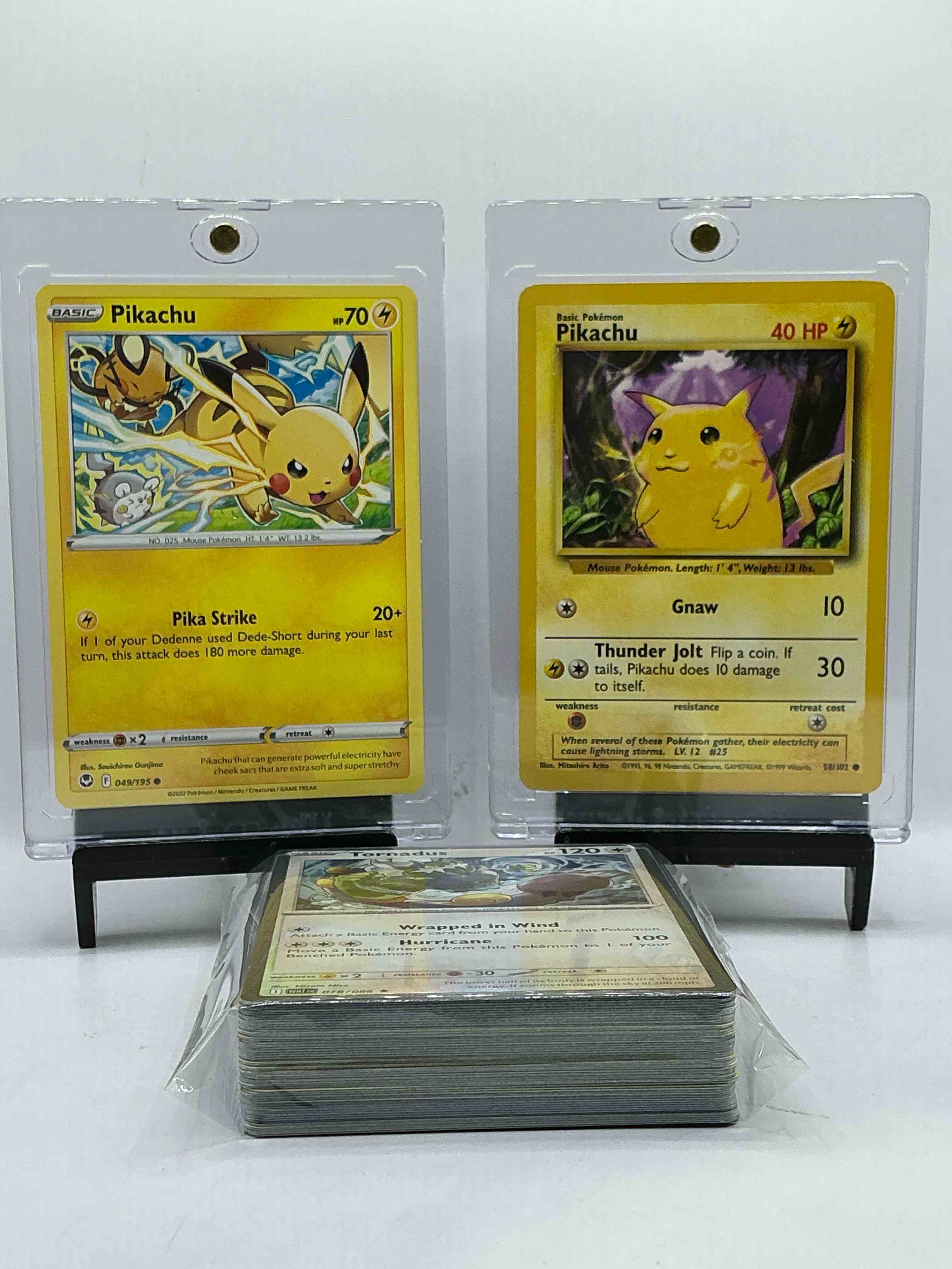 Pikachu Pokémon Party Palooza! Pikachu Pika Strike Card & Pikachu Thunder Jolt… Along With Legends & Heroes, Holos & Commons! All Included In This 50 Card Lot!