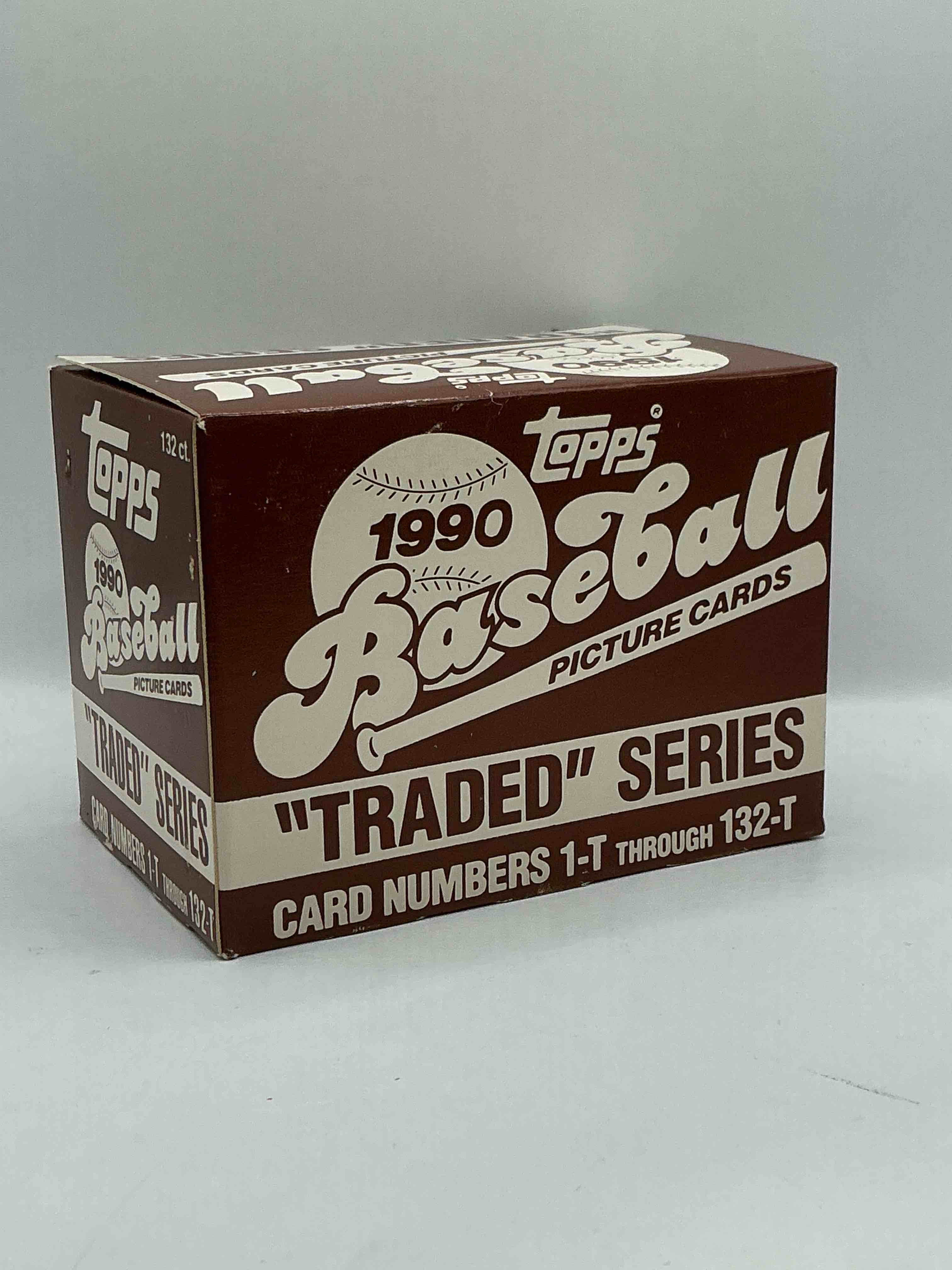 1990 Topps Traded Box! 132 Cards! Look For Ken Griffey Jr, Frank Thomas & More! Insane Box… Perfect For The Collector!