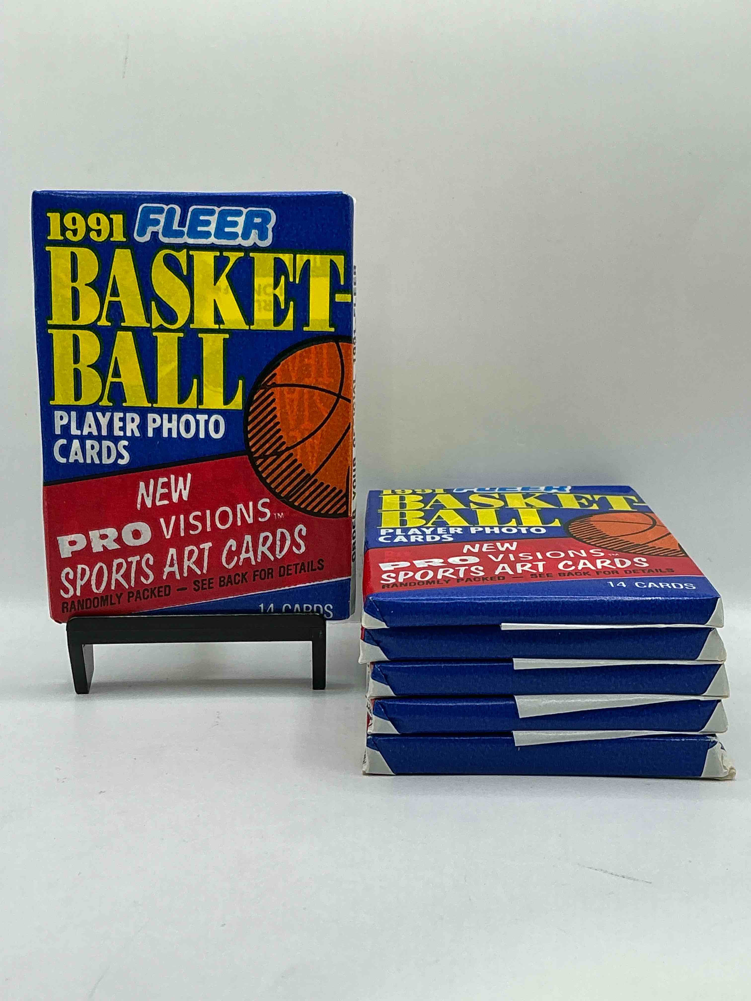 Jordan!? 1991 Fleer NBA Wax Pack, Direct From Original Factory Sealed Retail Case!Search For Valuable Michael Jordan #29 (PSA 10 Value $300), Larry Johnson, Rookie & Too Many Valuable Cards To List!