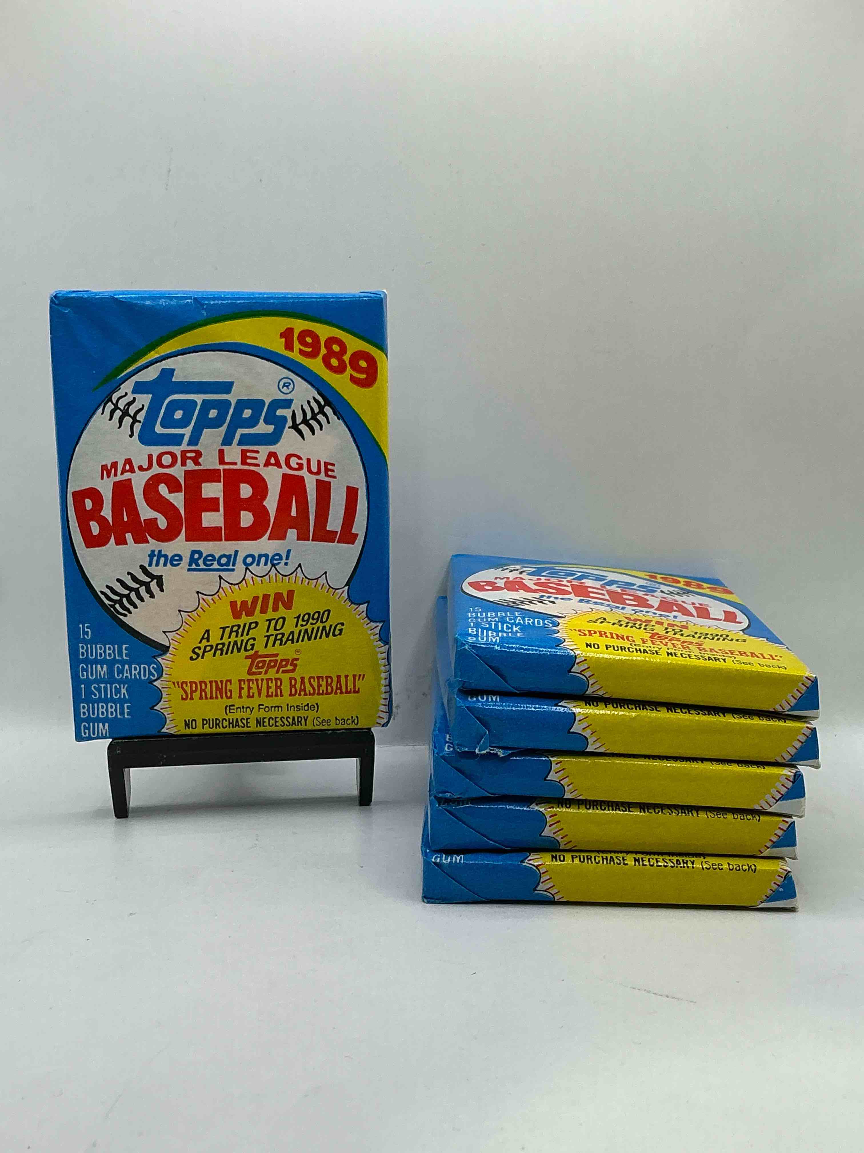 1989! Bo Jackson, Deion Sanders, Don Mattingly & More! Insane 1989 Topps Baseball Unopened Sports Card Collectible Wax Packs! Direct From Original Retail Case! Search For Valuable Randy Johnson Rookies!