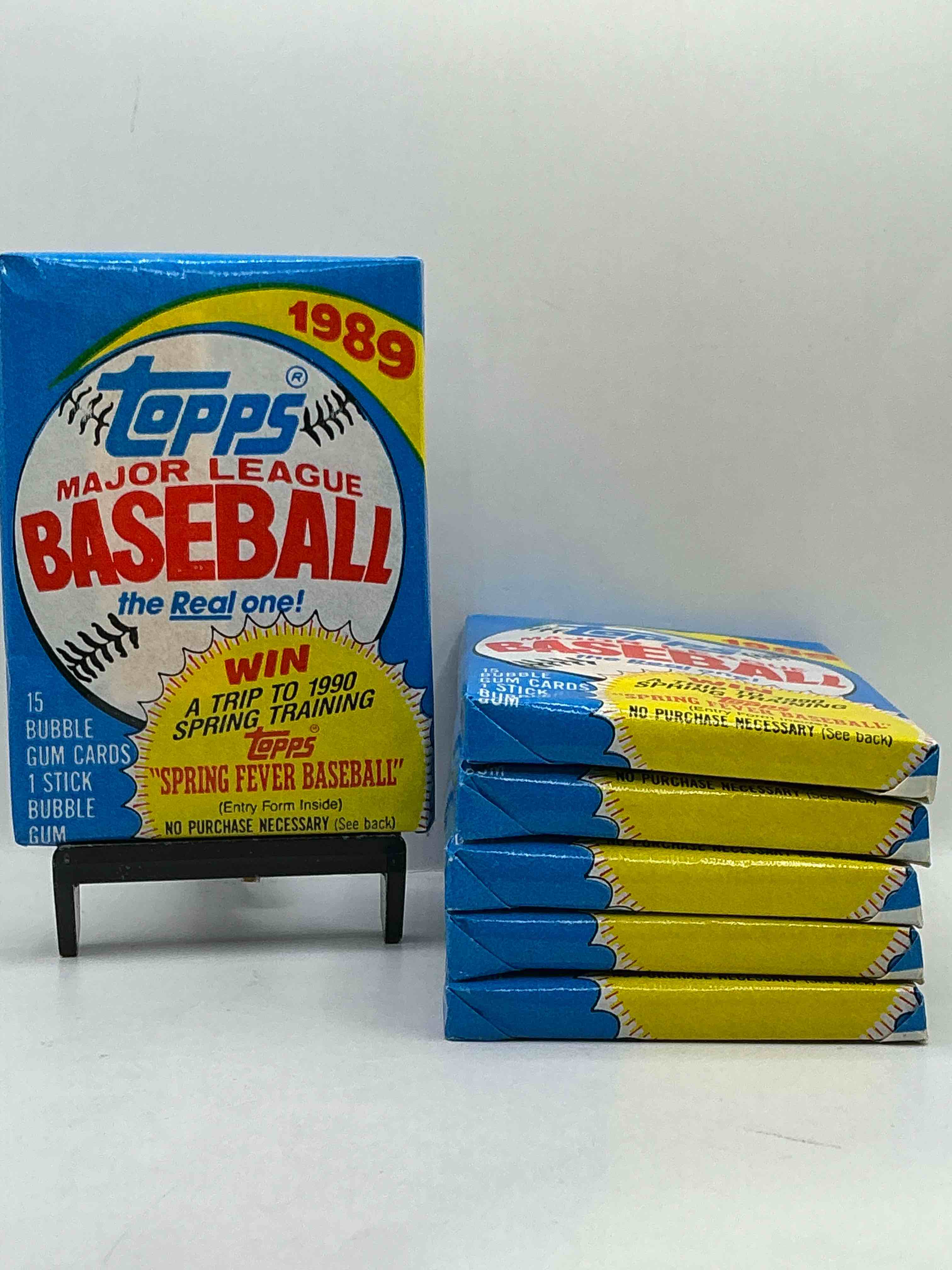 1989! Bo Jackson, Deion Sanders, Don Mattingly & More! Insane 1989 Topps Baseball Unopened Sports Card Collectible Wax Packs! Direct From Original Retail Case! Search For Valuable Randy Johnson Rookies!