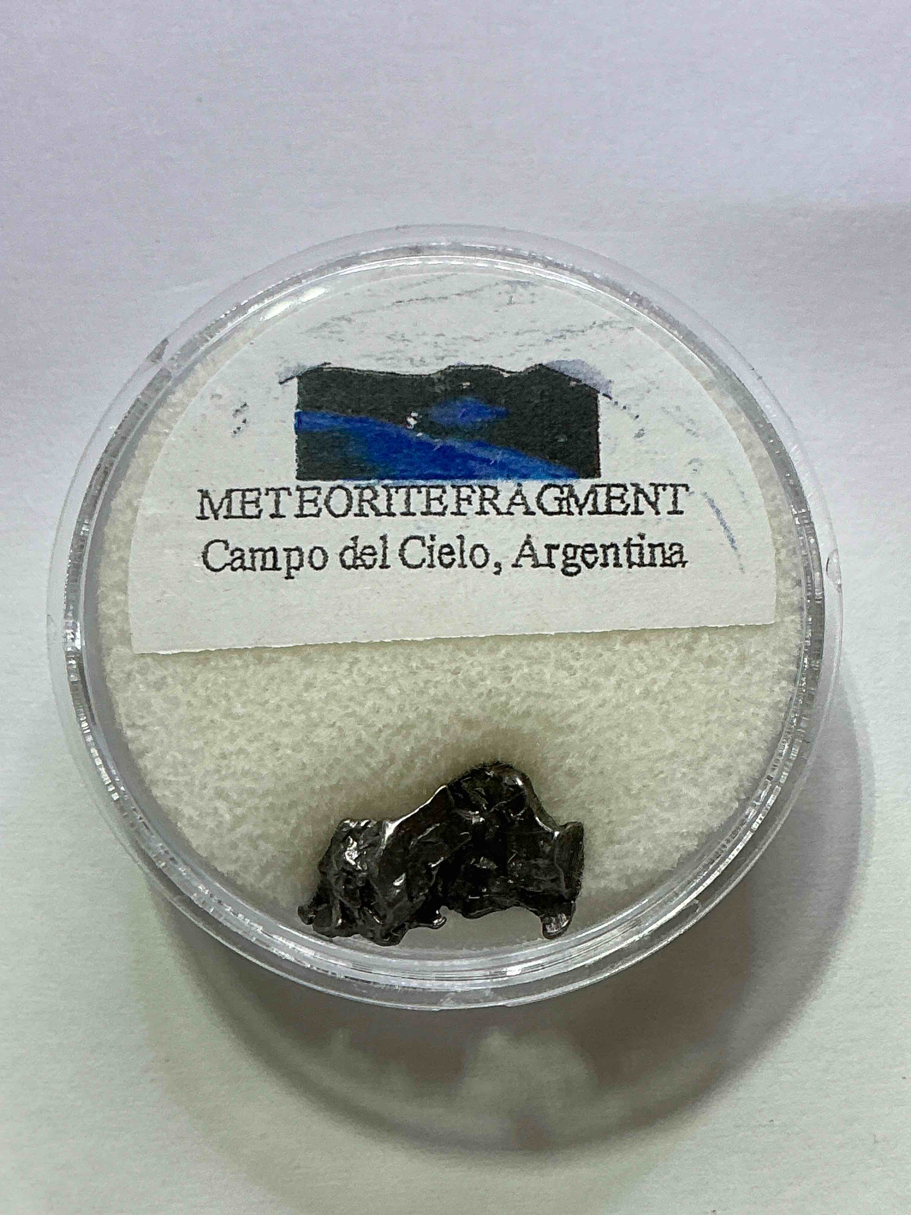 Meteorite, Authentic & Very Rare! Genuine Meteorite Fragment Discovered In Argentina In The Year 1571! This Meteorite Is Thought To Have Fallen From Space To Earth Around 4,000-6,000 Years Ago! Your Chance To Own An Authentic, Super Rare, Meteorite Fragment From Outer Space!