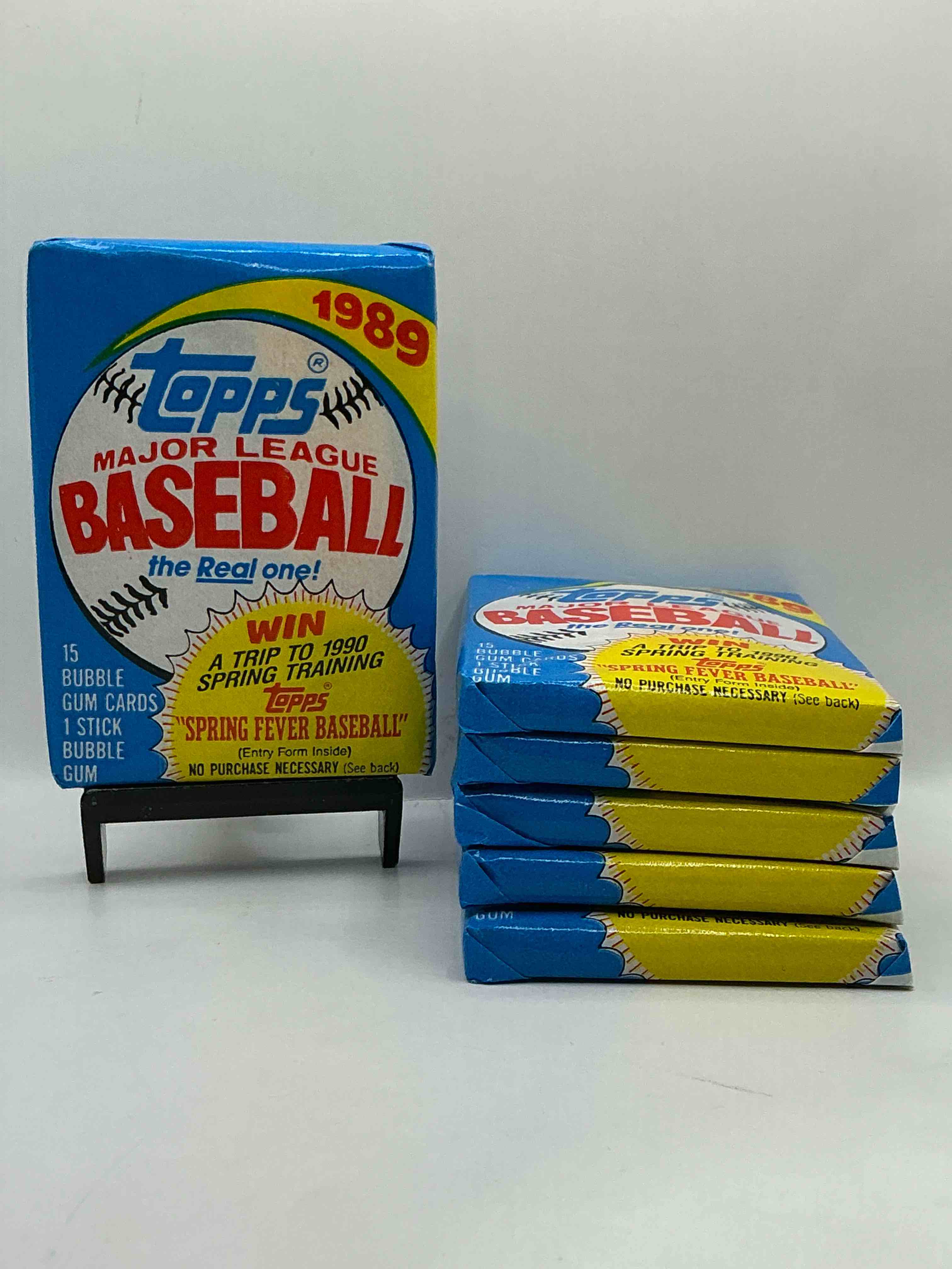 1989! Bo Jackson, Deion Sanders, Don Mattingly & More! Insane 1989 Topps Baseball Unopened Sports Card Collectible Wax Packs! Direct From Original Retail Case! Search For Valuable Randy Johnson Rookies!