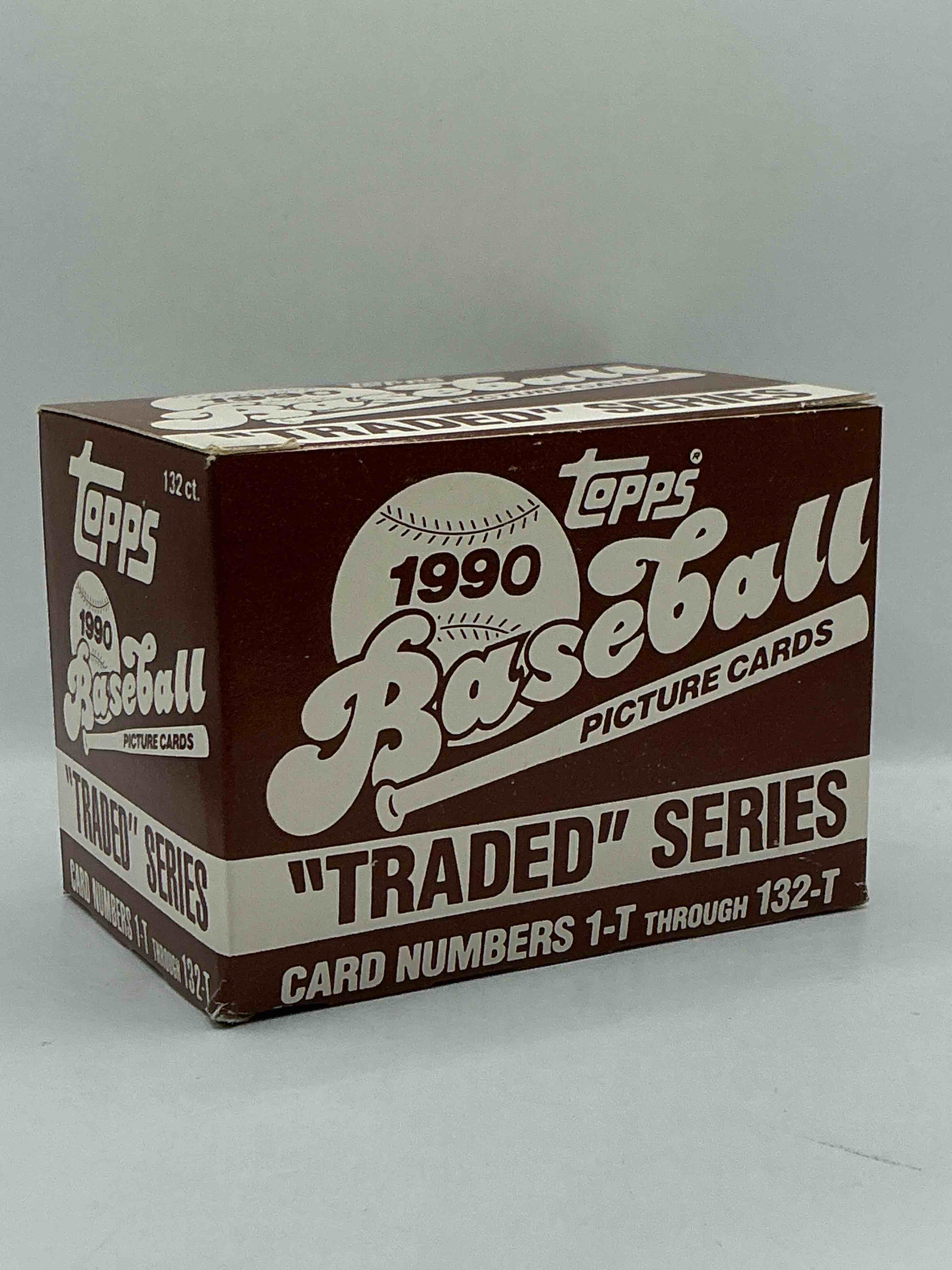 Topps Traded Series 1990 Box… With 132 Cards! These Boxes Contain David Justice Rookie & More Awesome Cards! Look For Legends!