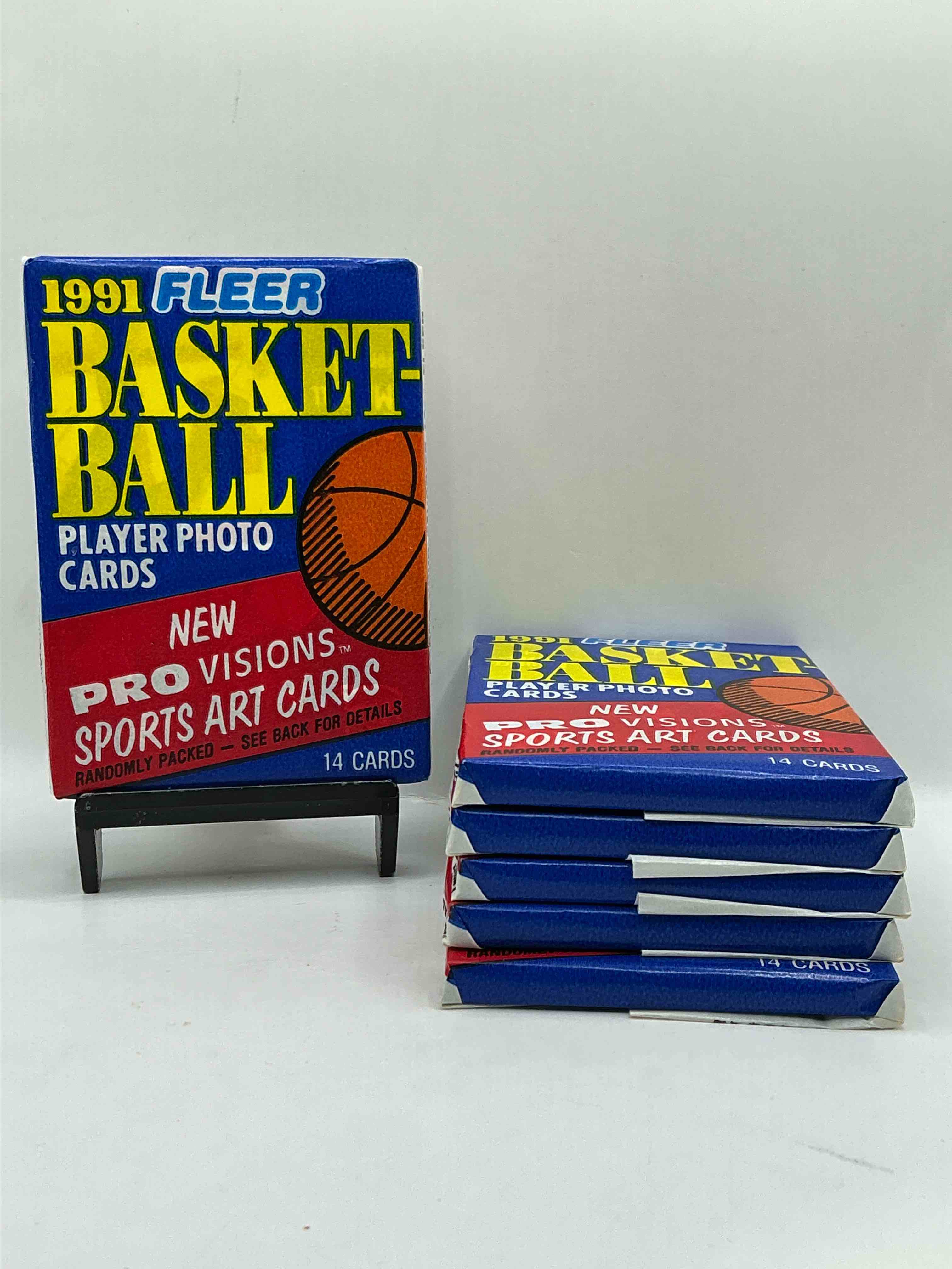 Jordan!? 1991 Fleer NBA Wax Pack, Direct From Original Factory Sealed Retail Case!Search For Valuable Michael Jordan #29 (PSA 10 Value $300), Larry Johnson, Rookie & Too Many Valuable Cards To List!