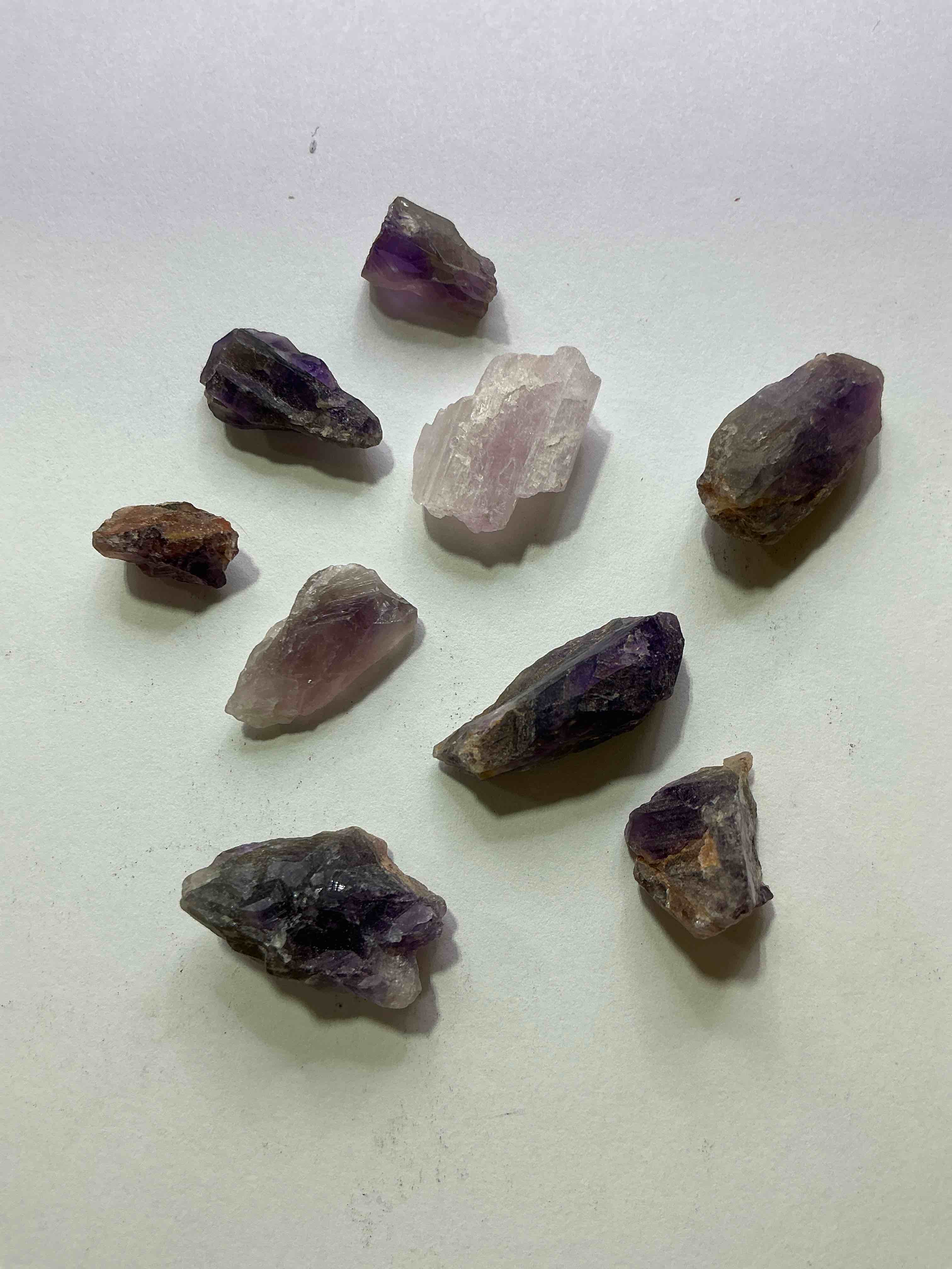 Purple Amethyst Crystal! Gorgeous, Raw Pieces Of Purple Amethyst Crystal Direct From Prospecting! Purple Amethyst Is Historically Prized For Its Beauty & Is Commonly Used For Decoration, Jewelry & Healing Crystal!
