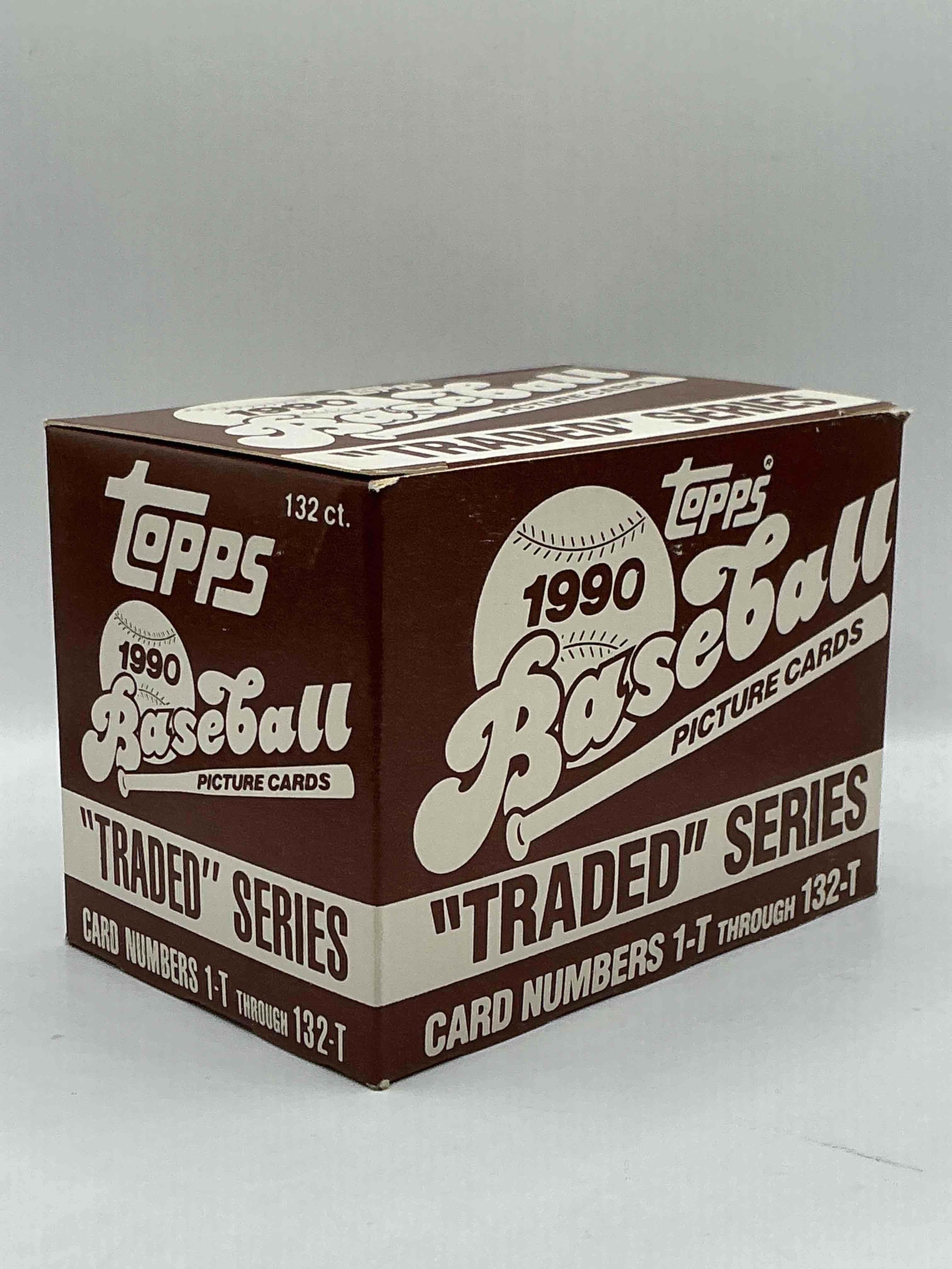 1990 Topps Traded 132 Card Set… Still In Original Box! Insane 1990 Topps Baseball Box, With Possible Legends Inside!