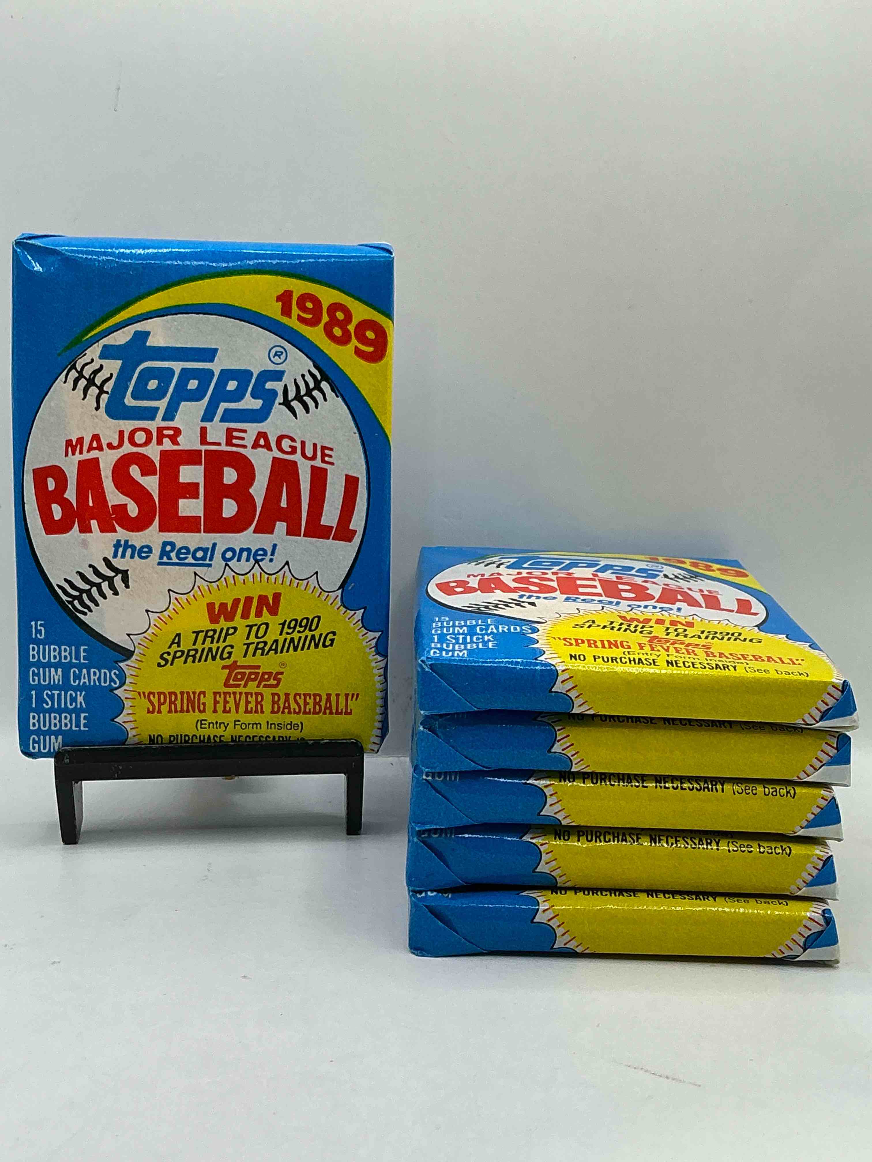 1989! Bo Jackson, Deion Sanders, Don Mattingly & More! Insane 1989 Topps Baseball Unopened Sports Card Collectible Wax Packs! Direct From Original Retail Case! Search For Valuable Randy Johnson Rookies!