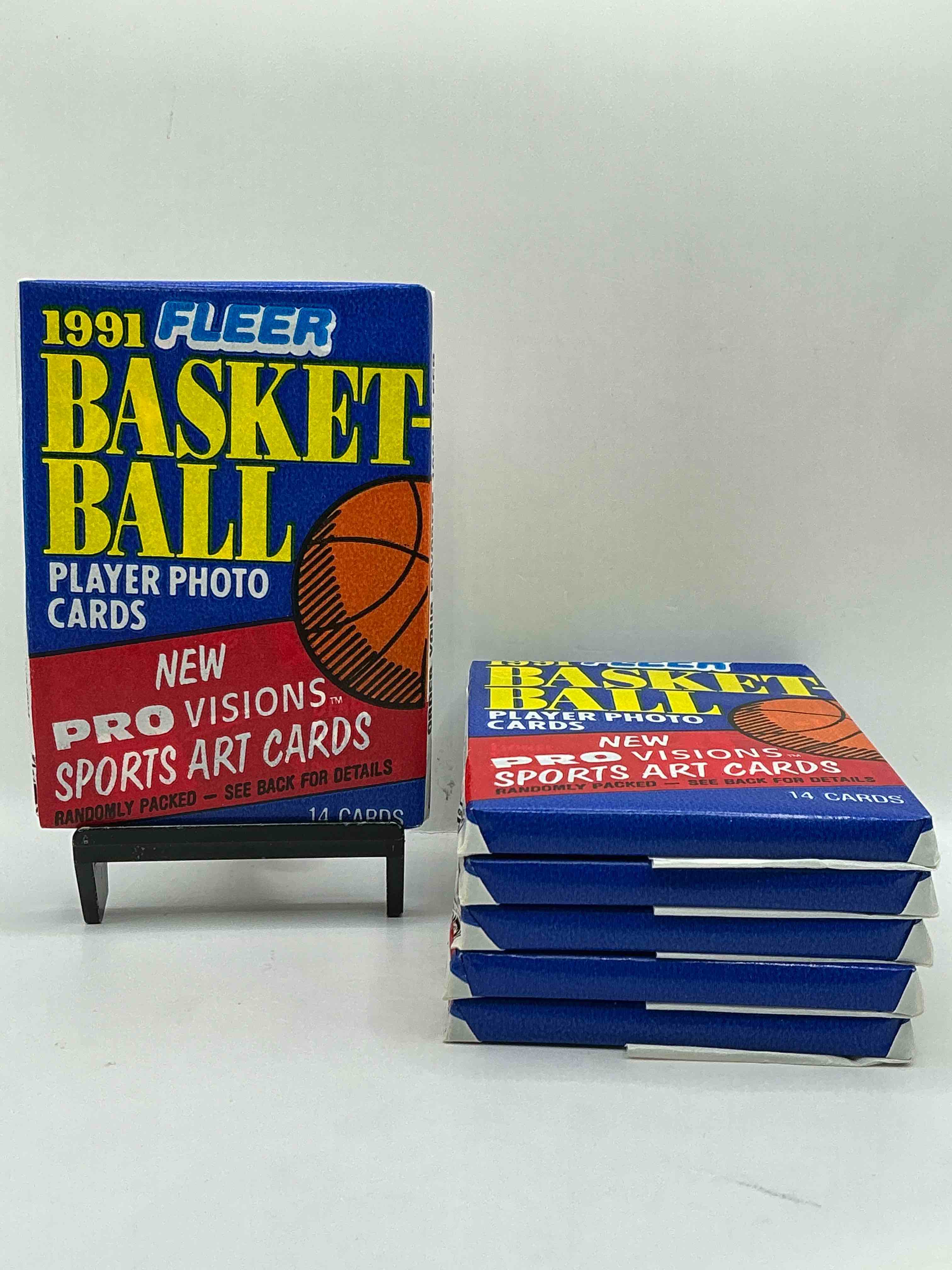 Jordan!? 1991 Fleer NBA Wax Pack, Direct From Original Factory Sealed Retail Case!Search For Valuable Michael Jordan #29 (PSA 10 Value $300), Larry Johnson, Rookie & Too Many Valuable Cards To List!