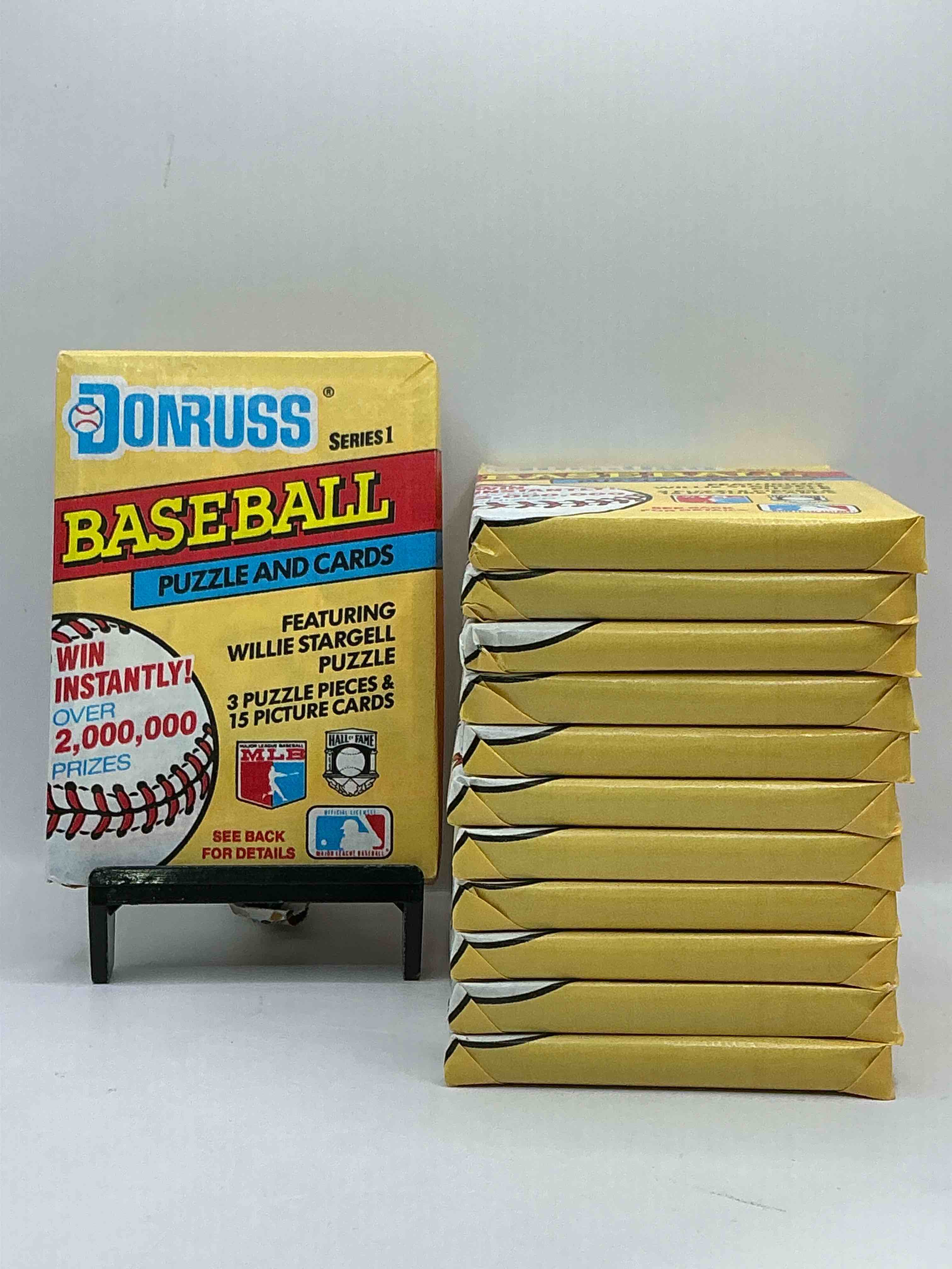 Wow! 1991 Donruss Series 1 Unopened Baseball Card Wax Packs! Direct From Original Box! Search For Valuable Ken Griffey Jr. Sports Trading Cards!