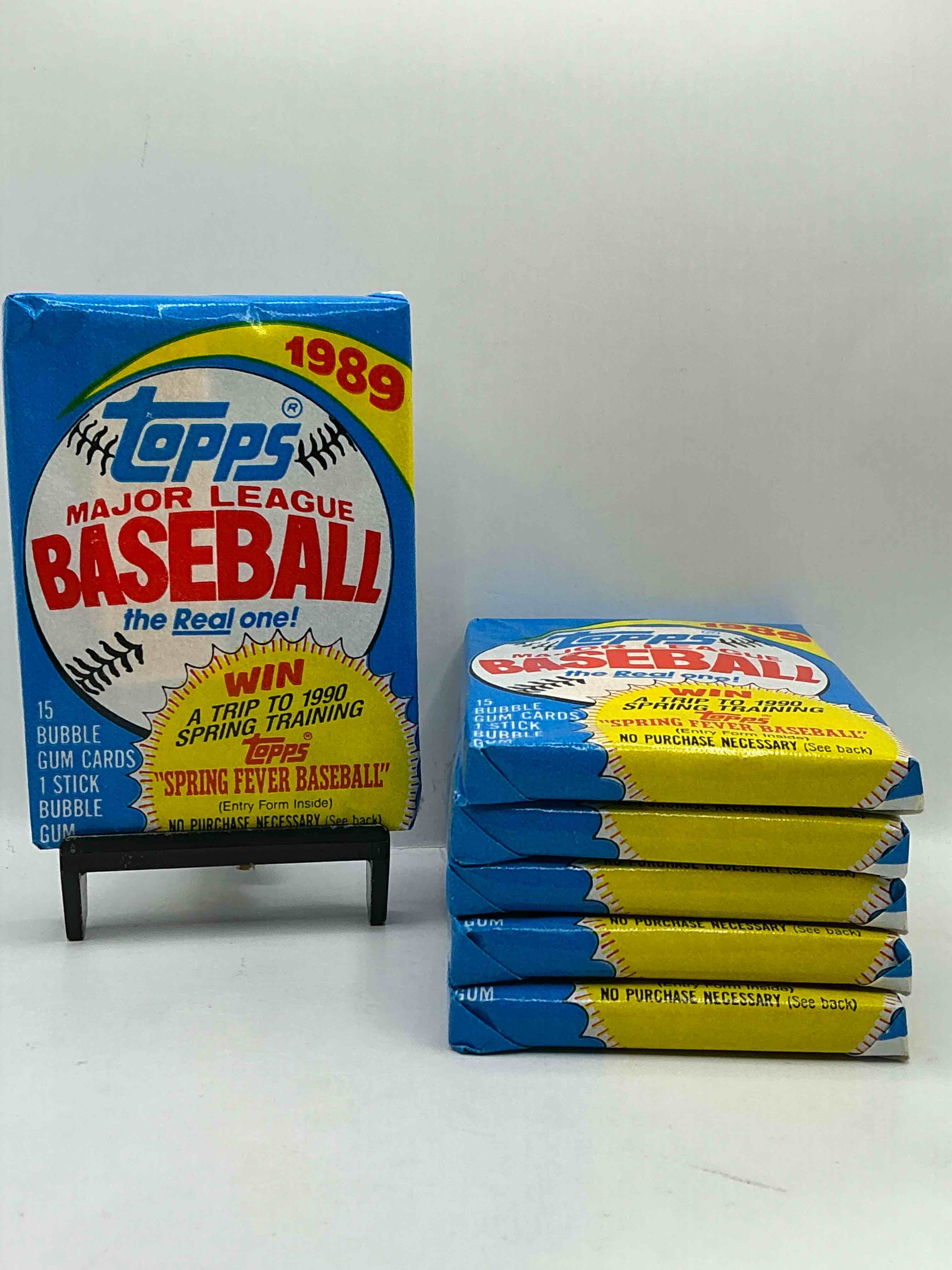 1989! Bo Jackson, Deion Sanders, Don Mattingly & More! Insane 1989 Topps Baseball Unopened Sports Card Collectible Wax Packs! Direct From Original Retail Case! Search For Valuable Randy Johnson Rookies!