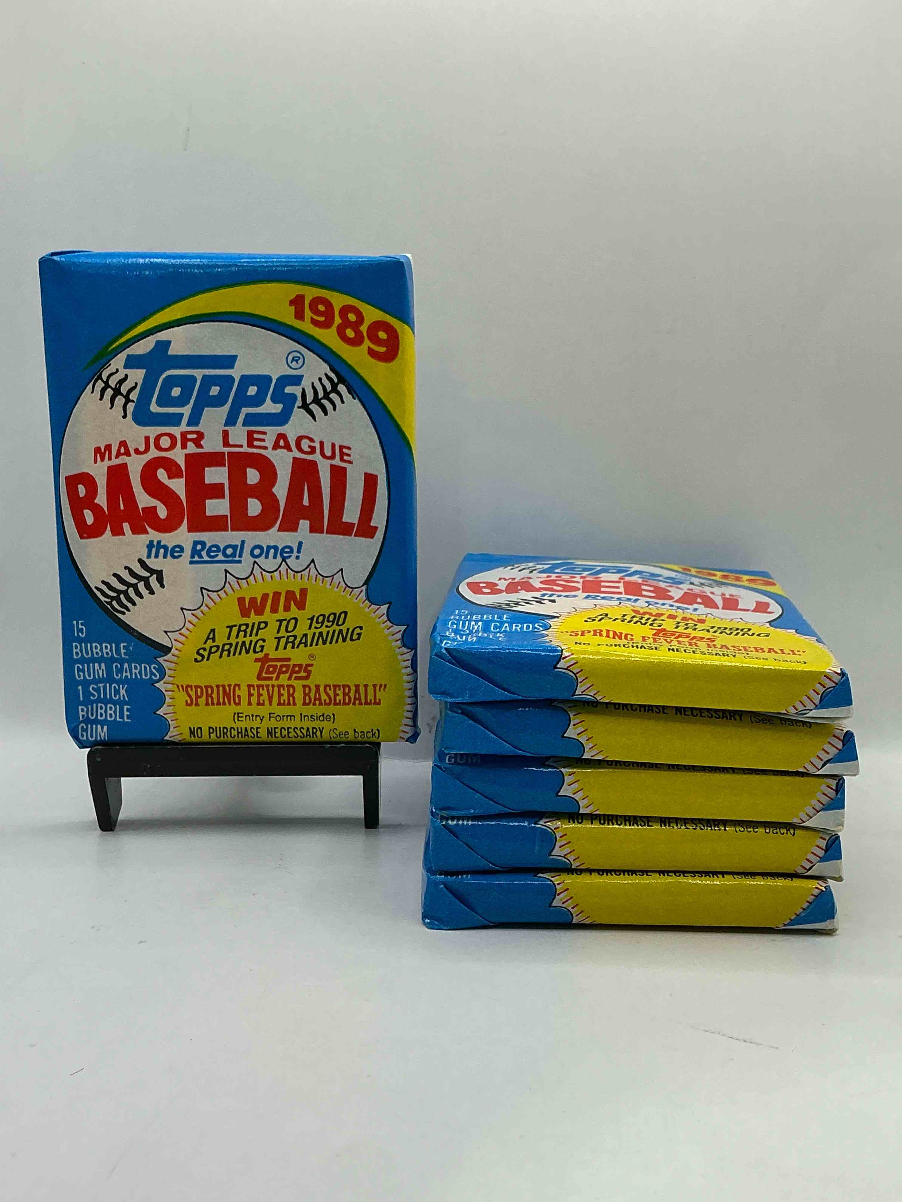 1989! Bo Jackson, Deion Sanders, Don Mattingly & More! Insane 1989 Topps Baseball Unopened Sports Card Collectible Wax Packs! Direct From Original Retail Case! Search For Valuable Randy Johnson Rookies!