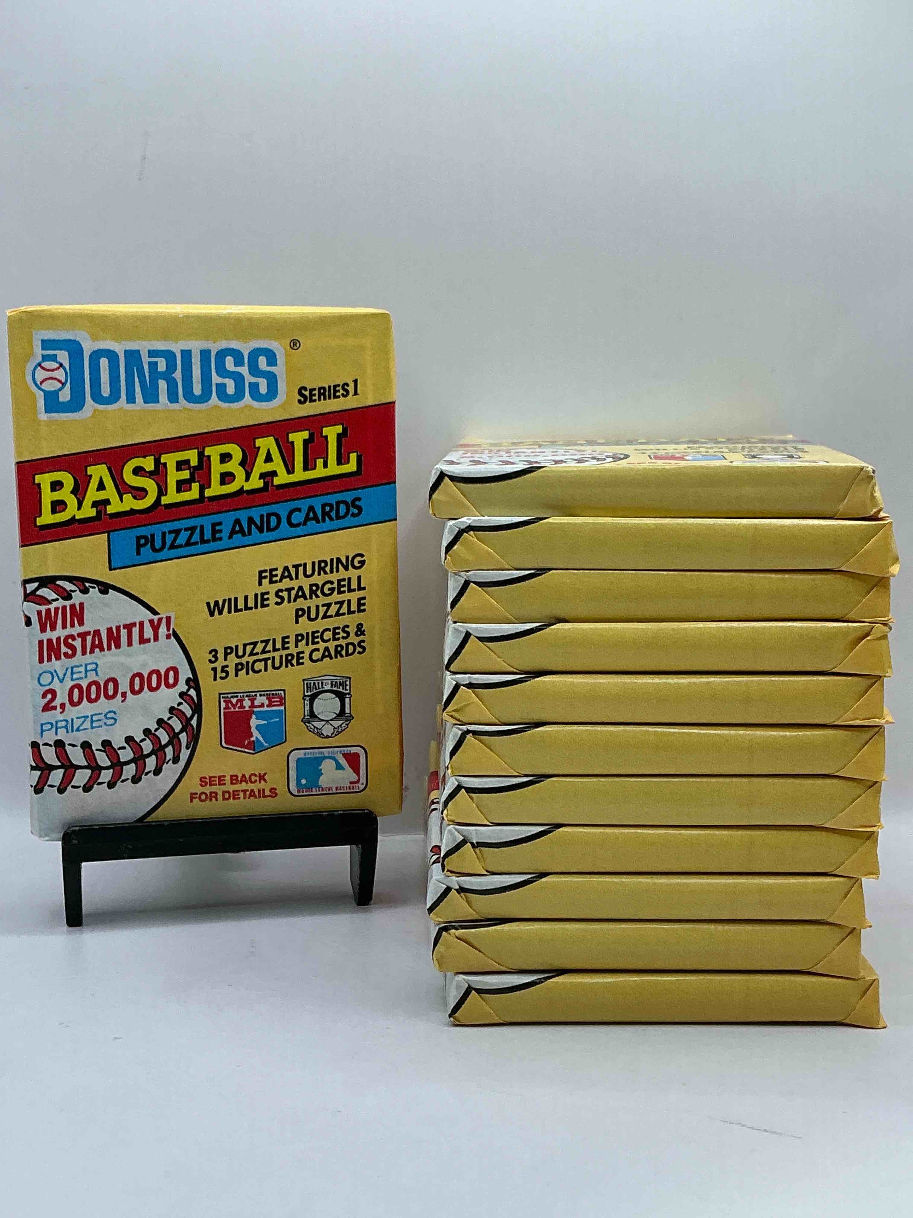 Wow! 1991 Donruss Series 1 Unopened Baseball Card Wax Packs! Direct From Original Box! Search For Valuable Ken Griffey Jr. Sports Trading Cards!