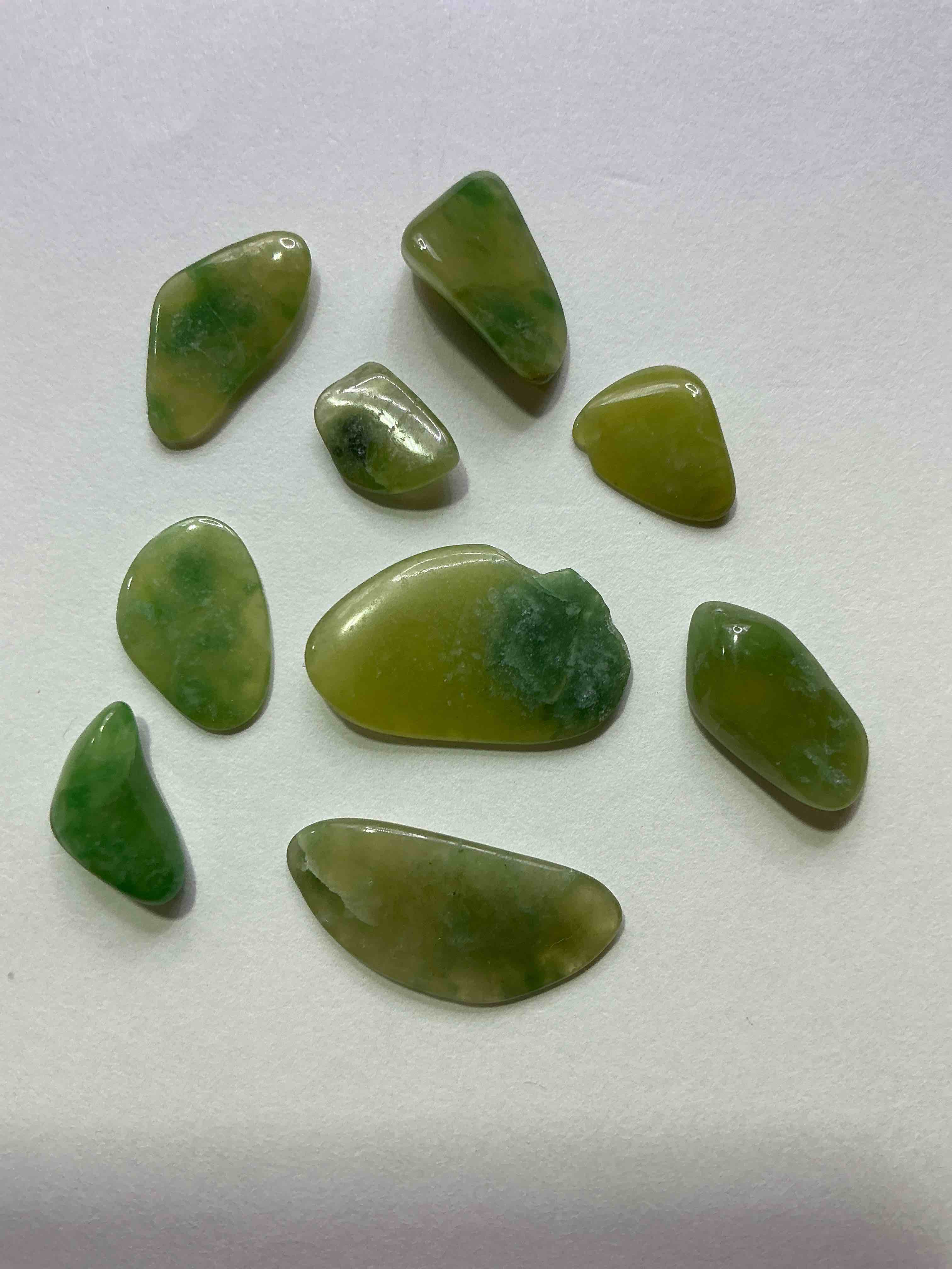 Jade Precious Gemstone, Authentic! Jade Gemstone, Cut, Faceted & Polished! Jade Stones Are Famous For Their Stunning Deep Green Colors & Are Considered Highly Significant In Many Cultures. In Ancient Chinese Cultures Jade Symbolized Harmony, Purity & Prosperity. In Modern Times Jade Symbolizes These Same Ancient Virtues. U.S. Dime In Image Is For Size Reference Only (Not Included). Own An Amazing, Stunning Gemstone!