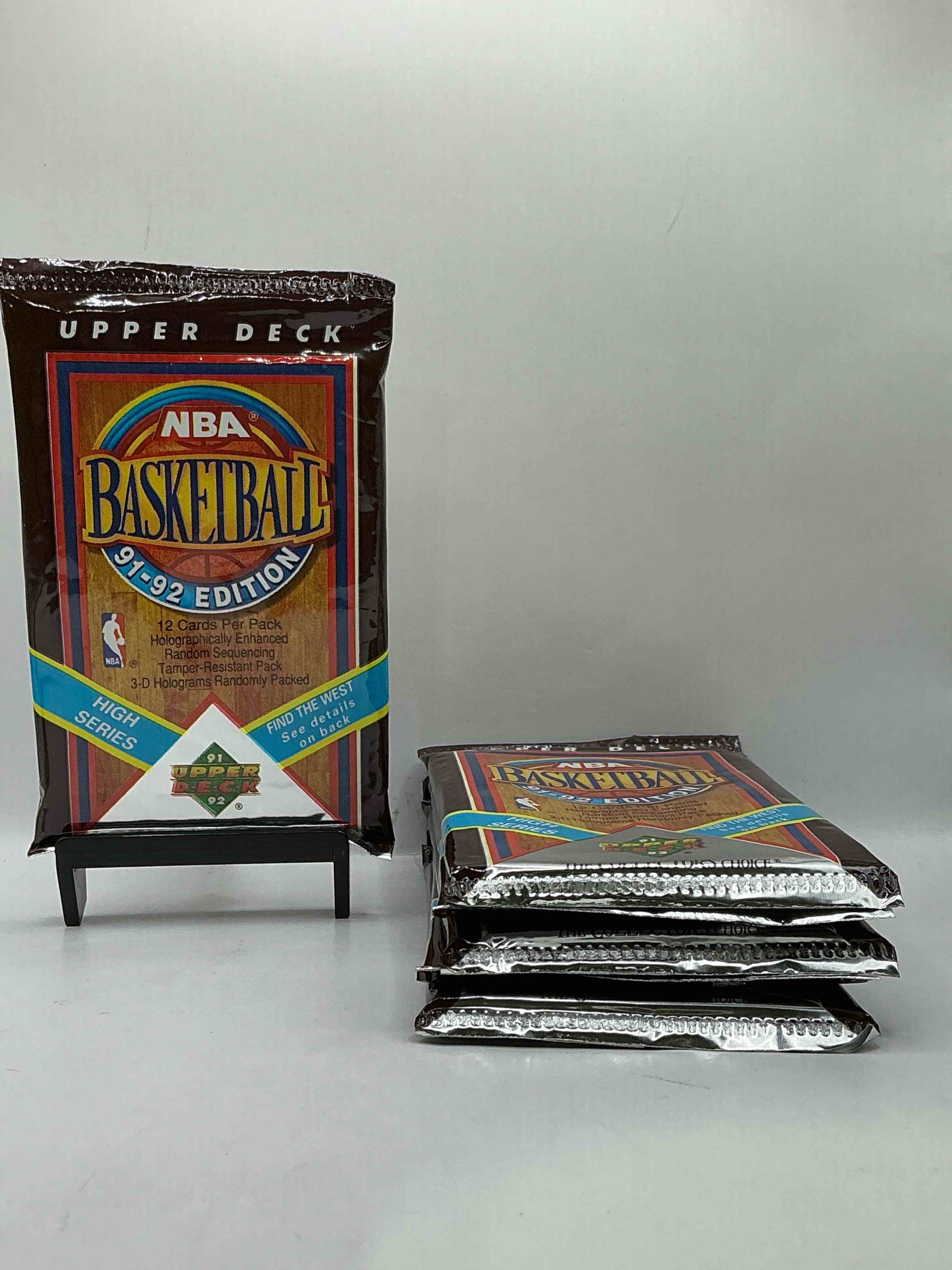 Michael Jordan?! 1991/92 NBA Upper Deck Basketball Sealed Sports Card Collectible Pack, Direct From Original Retail Case! Search For Valuable Michael Jordan #44, Magic vs. Jordan Card #34 & So Many Other Cool Cards! Hard To Find & Drying Up!