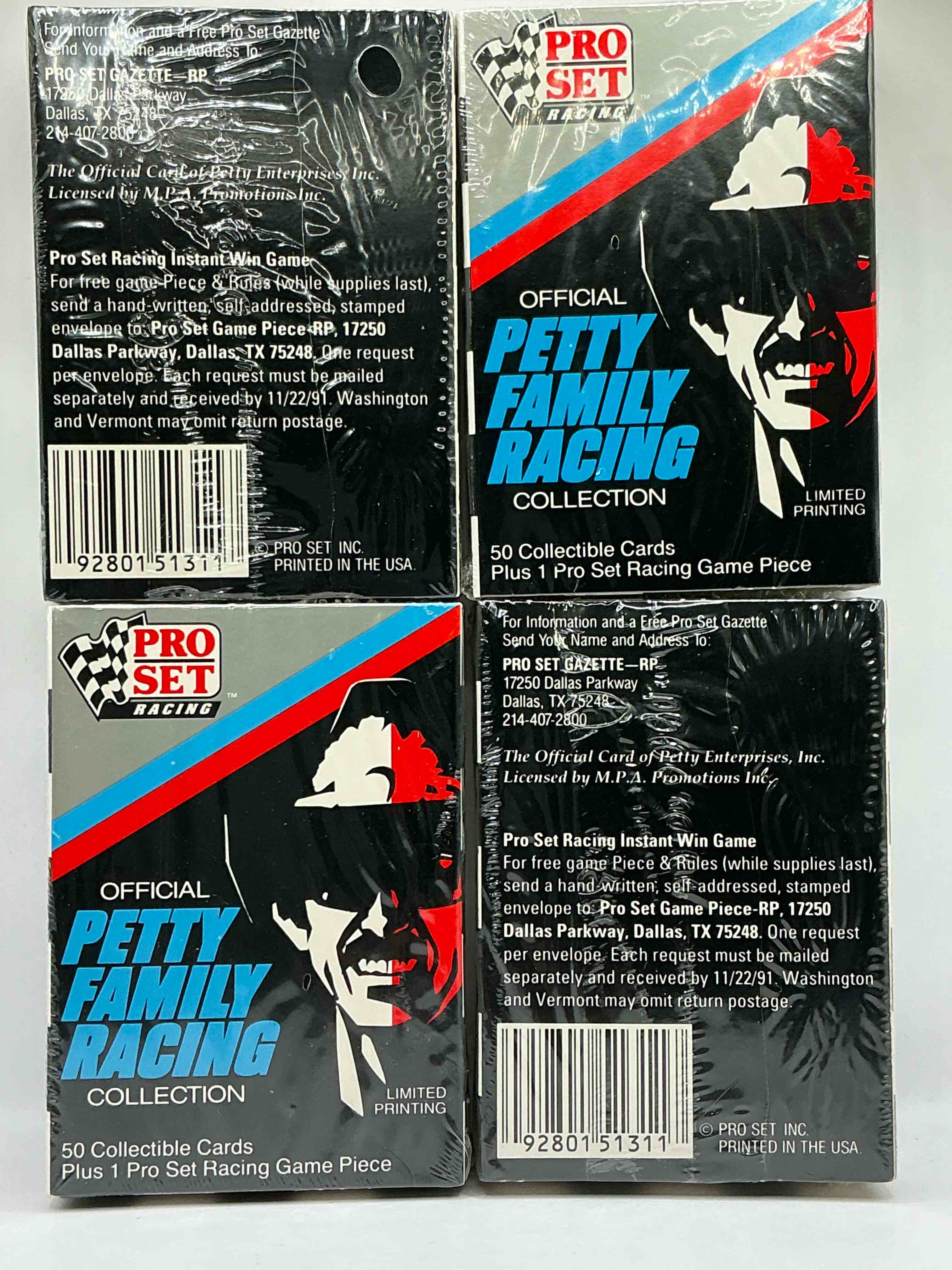 Condition photo showing New/Like New for Richard Petty Boxes! Official Family Racing Collection Originally Wrapped Boxes! Limited Printing Edition!