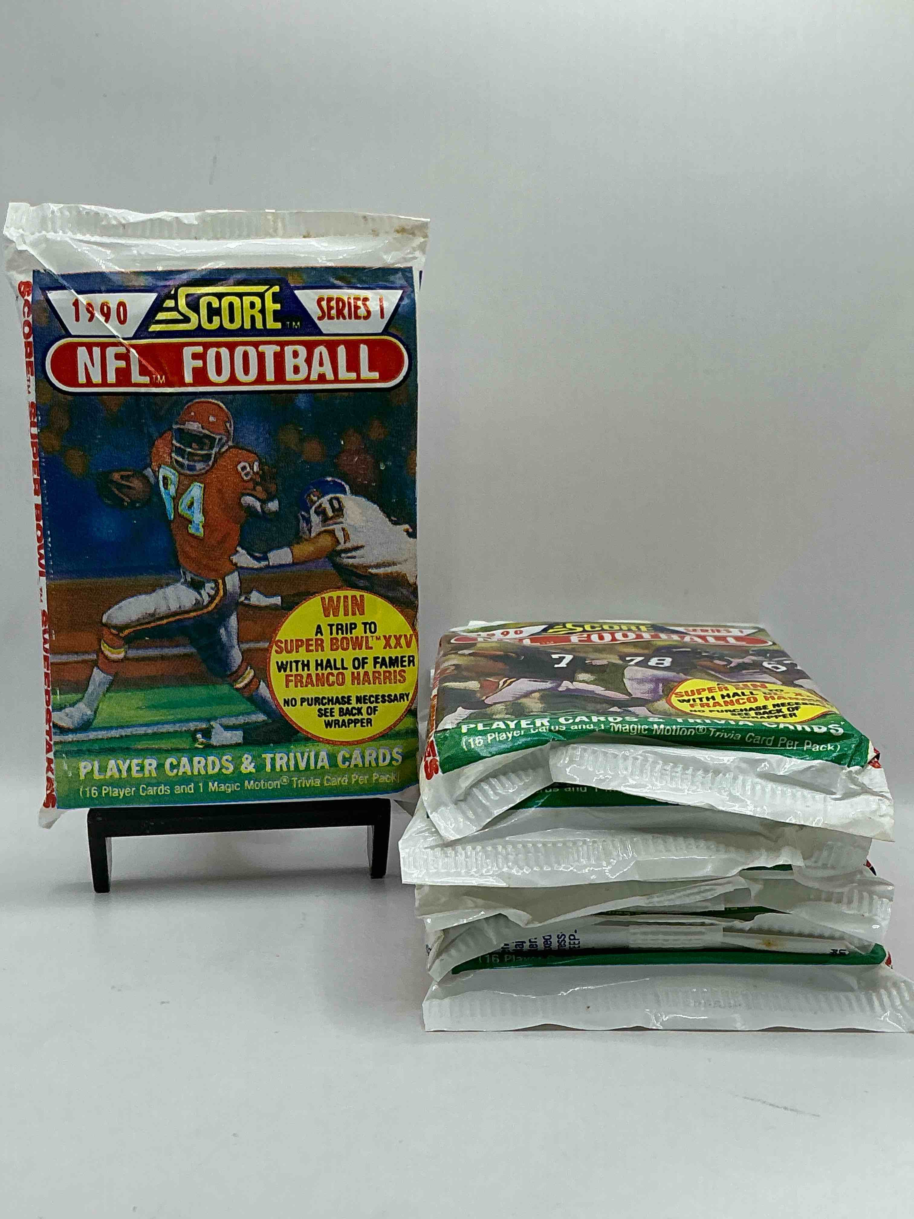 Emmitt Smith Rookie!? In Perfect Condition Worth Hundreds! 1990 Score Football Unopened Collectible Sports Card Packs! Direct From Original Box! Look For Valuable Emmitt Smith Rookie Cards! Let The Search Begin!