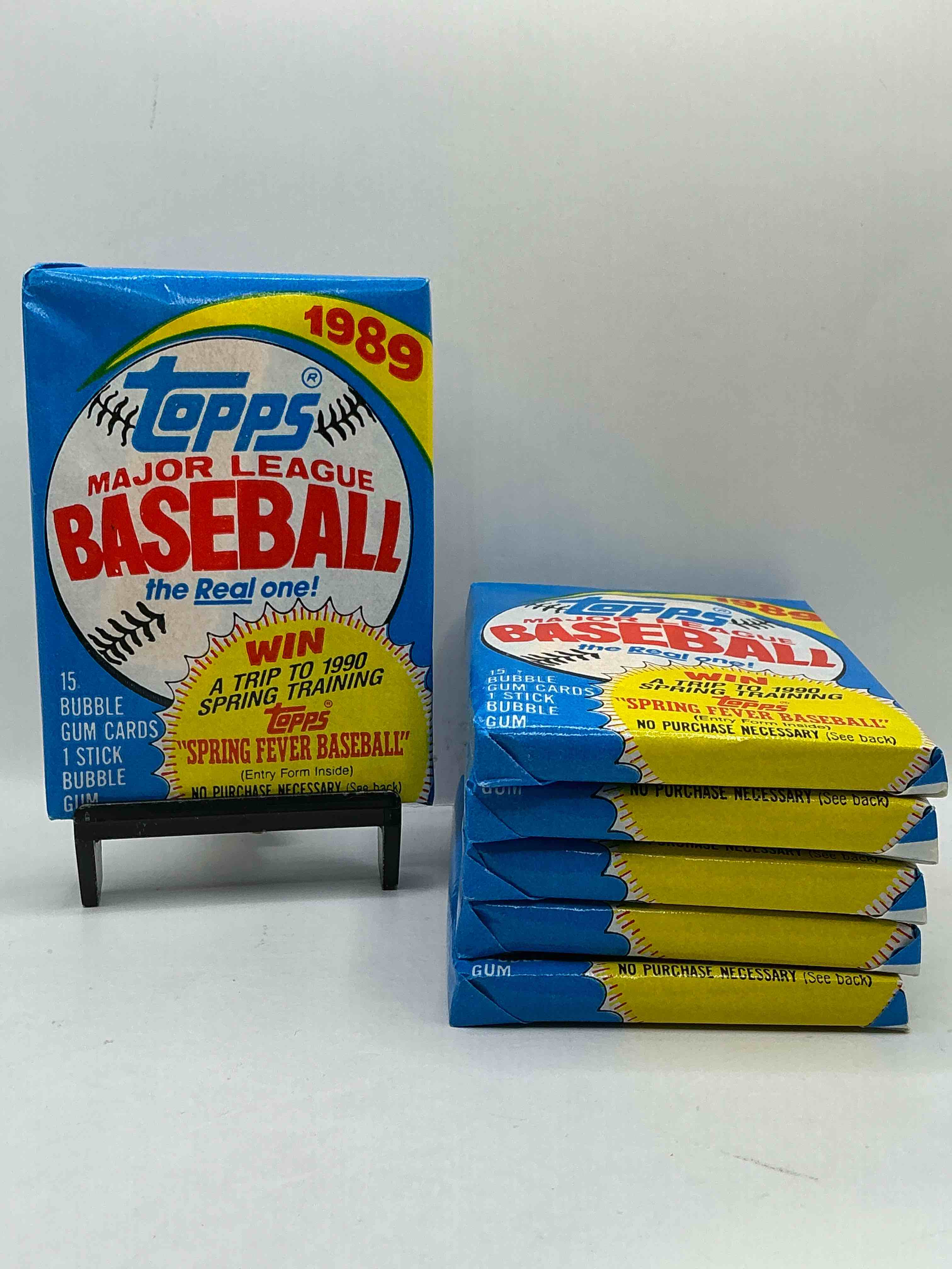 1989! Bo Jackson, Deion Sanders, Don Mattingly & More! Insane 1989 Topps Baseball Unopened Sports Card Collectible Wax Packs! Direct From Original Retail Case! Search For Valuable Randy Johnson Rookies!